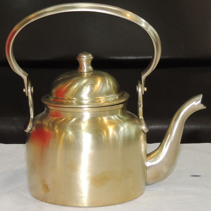 Brass Tea Kettle - 6*4*5.2 Inch (BC201 A)