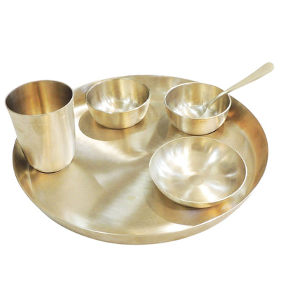 Bronze Dinner Set for Traditional Dining & Gifting (BC213 C)