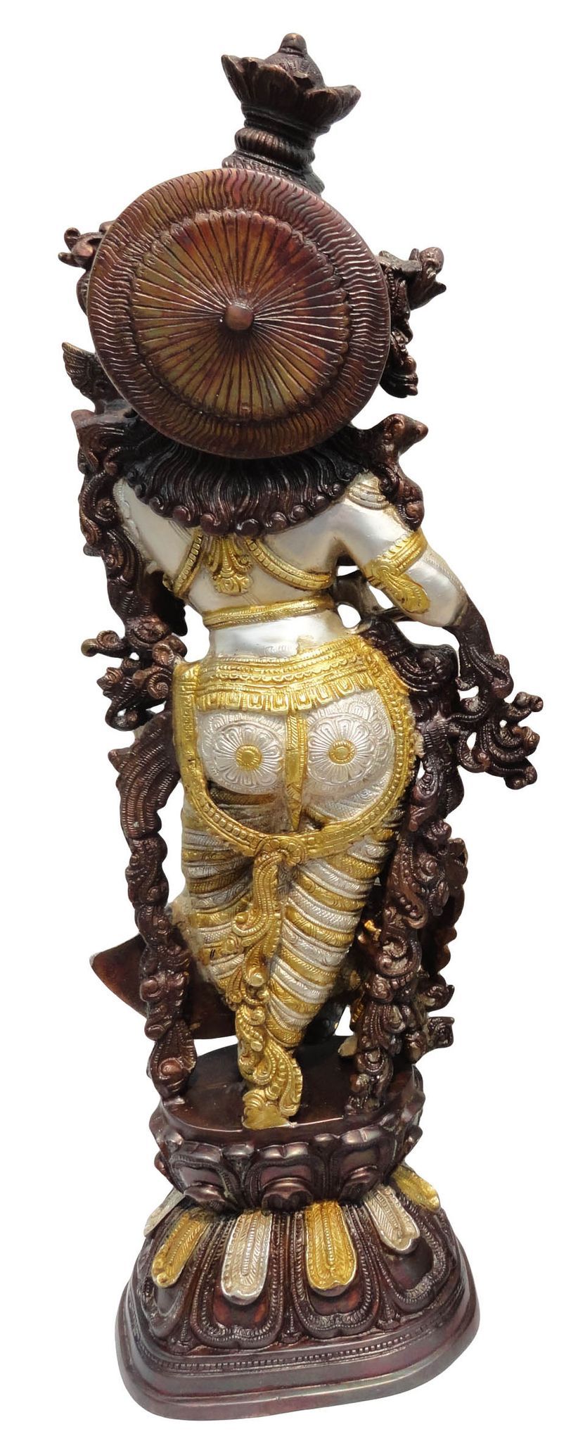 Brass Showpiece Radha God Idol Statue  - 8*6*29 inch (BS075 R)