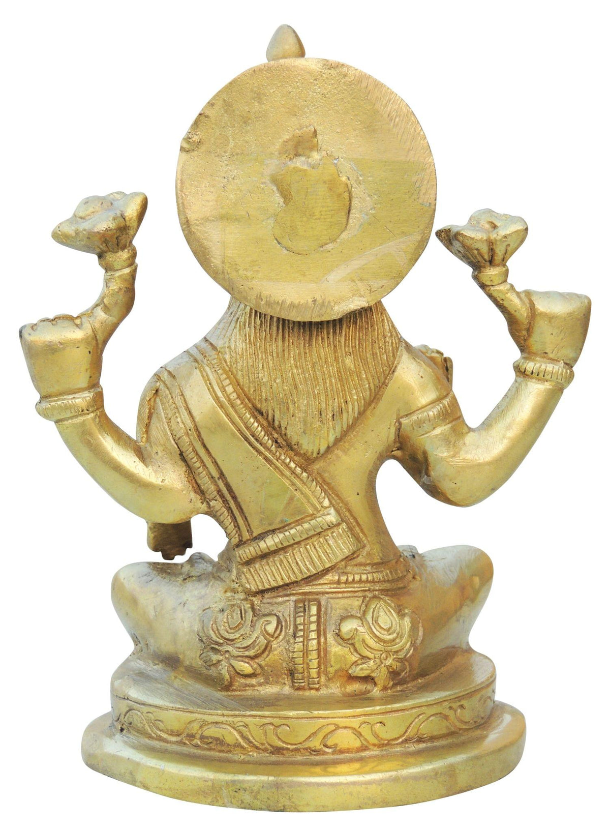 Brass Showpiece Laxmi Ji God Idol Statue - 5*3.5*6 Inch (BS1000 L)