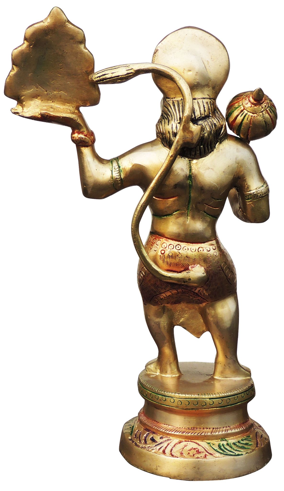 Brass Showpiece Hanuman Ji God Idol Statue - 7.5*4.5*13 Inch (BS1026 X)