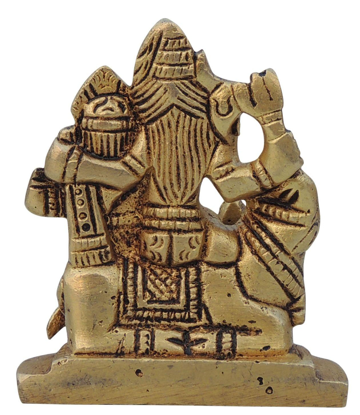 Brass Showpiece Shiv Parivar Idol Statue  - 2.5*1*2.5 inch (BS1045 C)