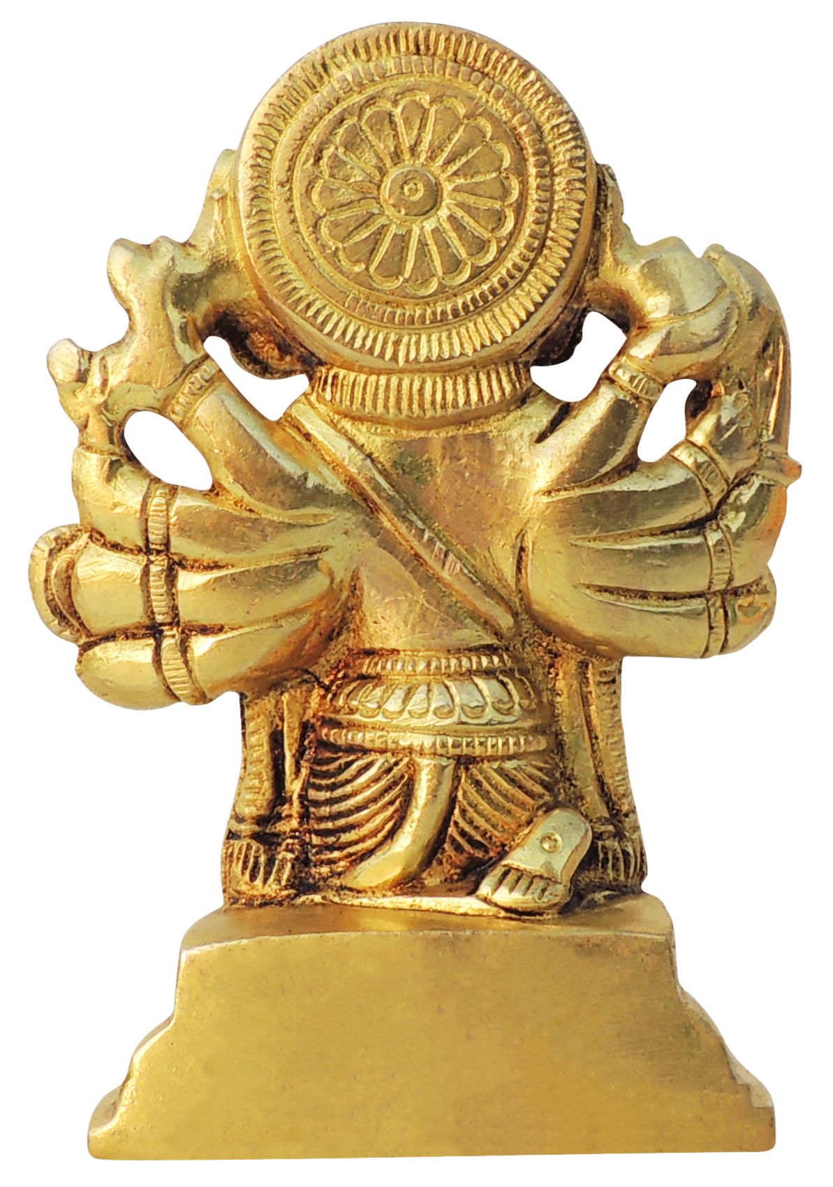 Brass Showpiece Hanuman Ji God Idol Statue - 3*2*4.6 Inch (BS1048 H)