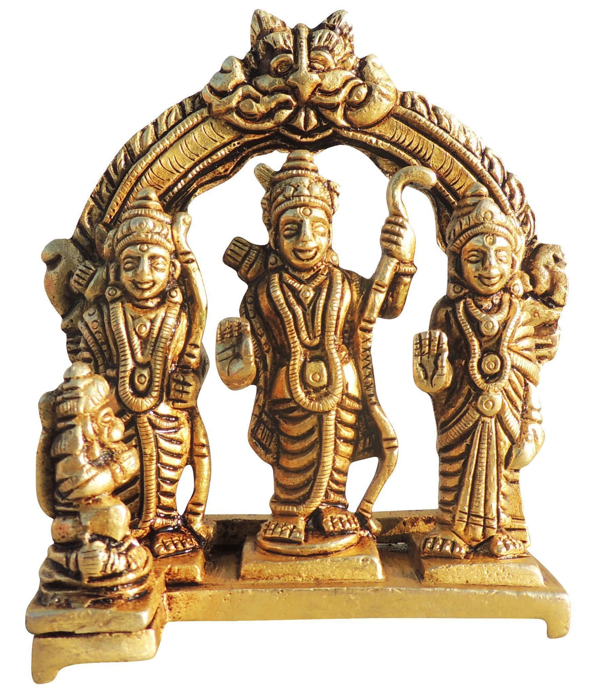 Brass Showpiece Ram Ji God Idol Statue - 1.7*1.7*4.2 Inch (BS1709 E)