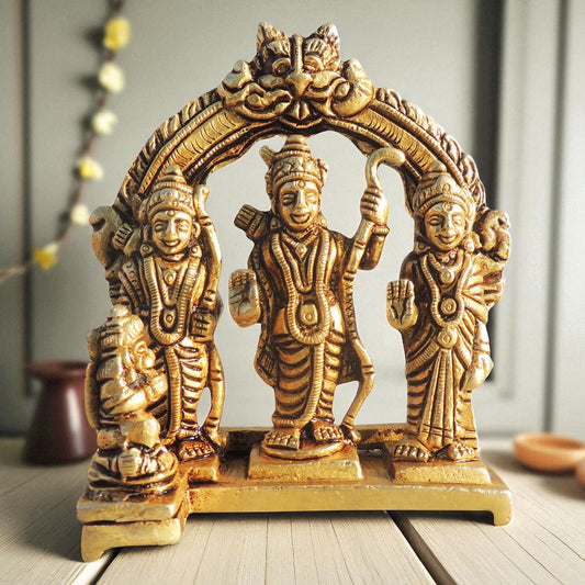 Brass Showpiece Ram Ji God Idol Statue - 1.7*1.7*4.2 Inch (BS1709 E)