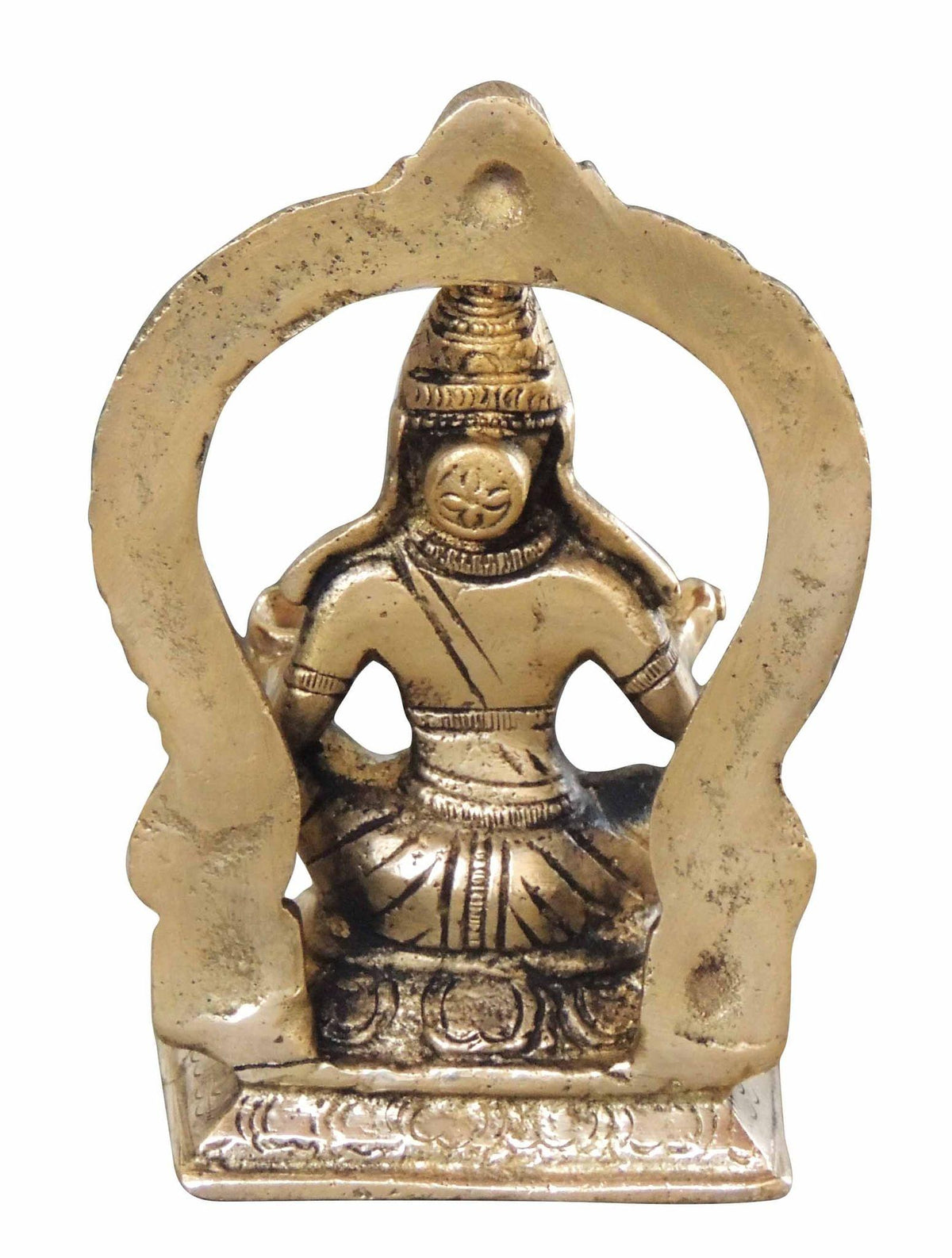 Brass Annapurna Devi Murti Statue - 3*2*5.2 Inch (BS1087 C)