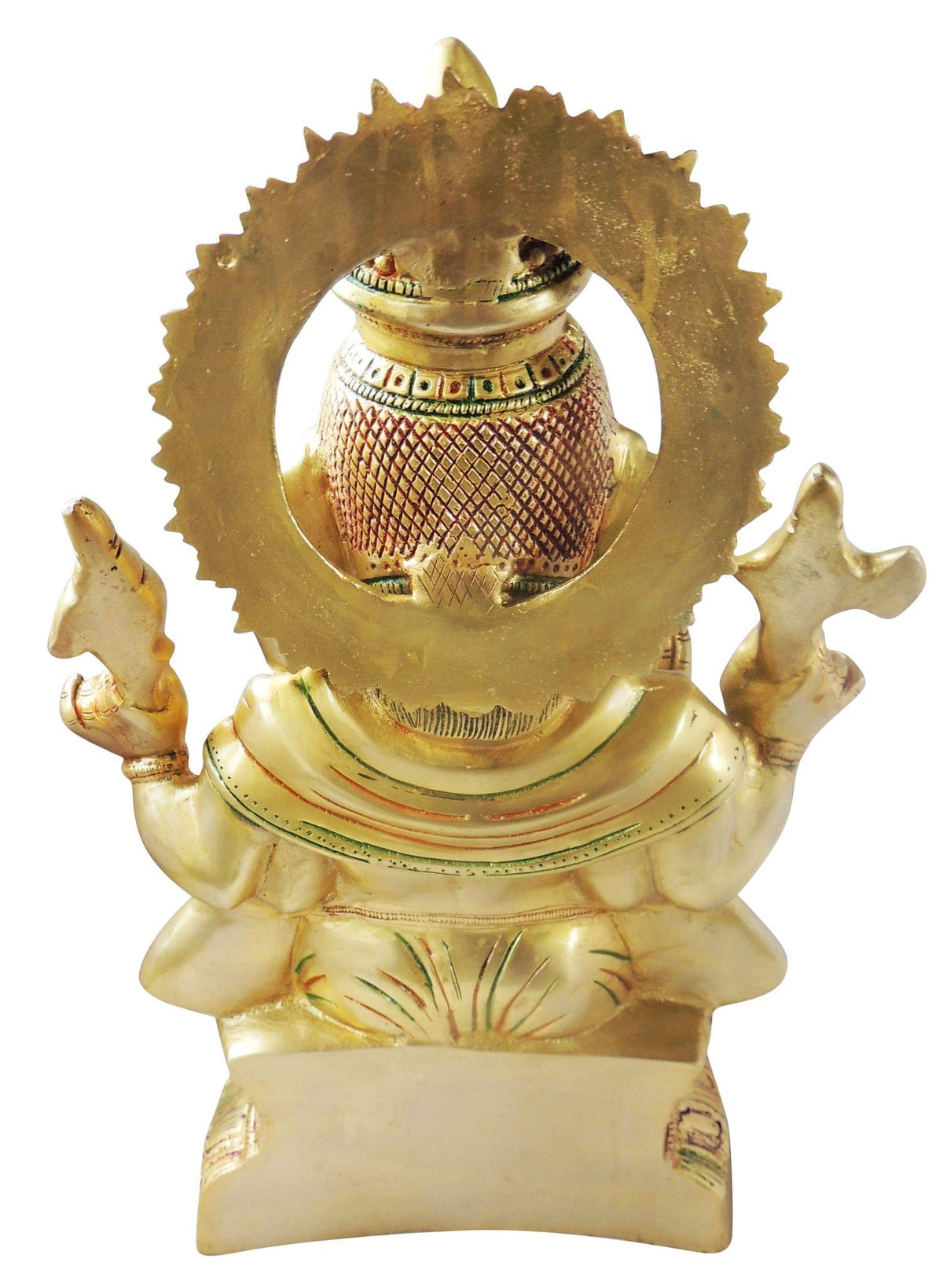 Brass Showpiece Ganesh Ji Statue - 12*6*18 inch (BS1125 G)