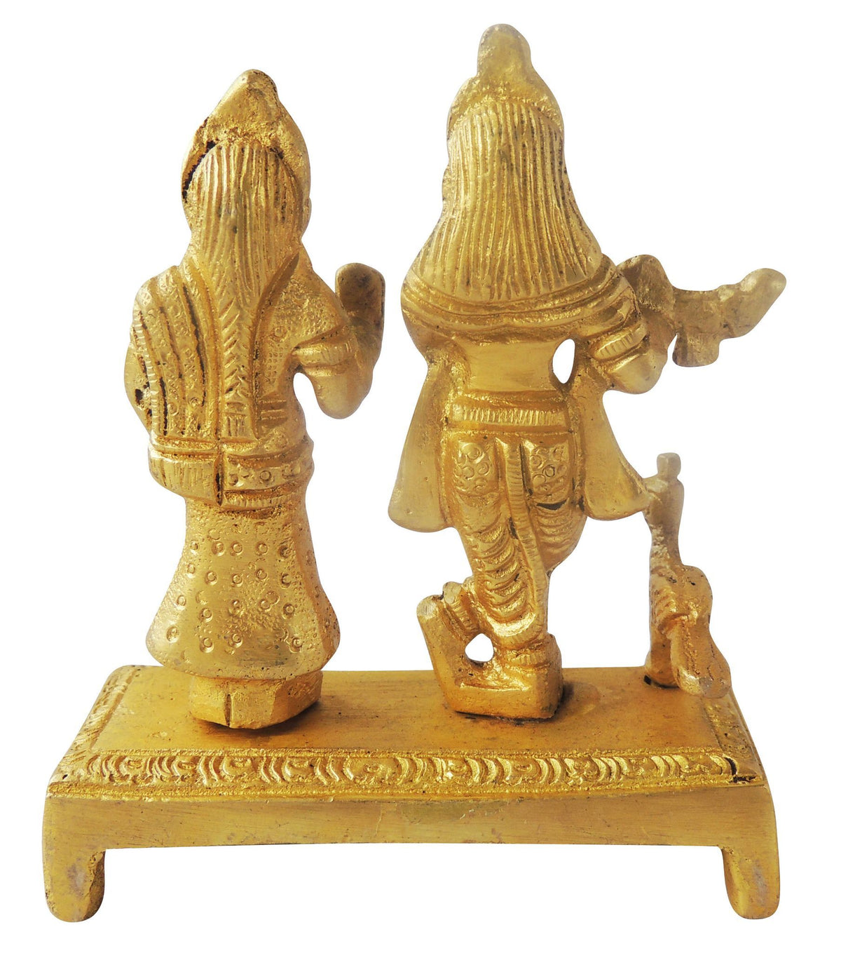 Brass Radha Krishna with Chowki-3.5*1.5*4 (BS1131 B)