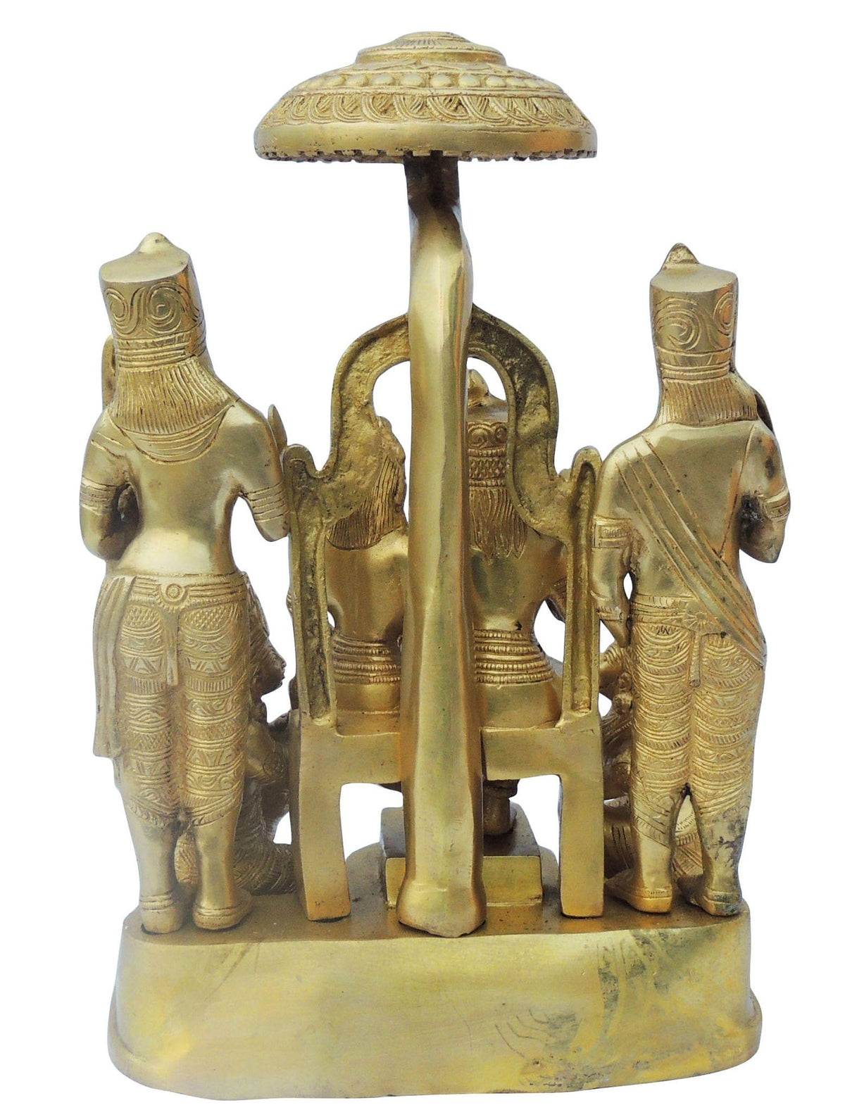 Brass Showpiece Ram Darbar God Idol Statue - 3*1*3.5 Inch (BS1394 B)
