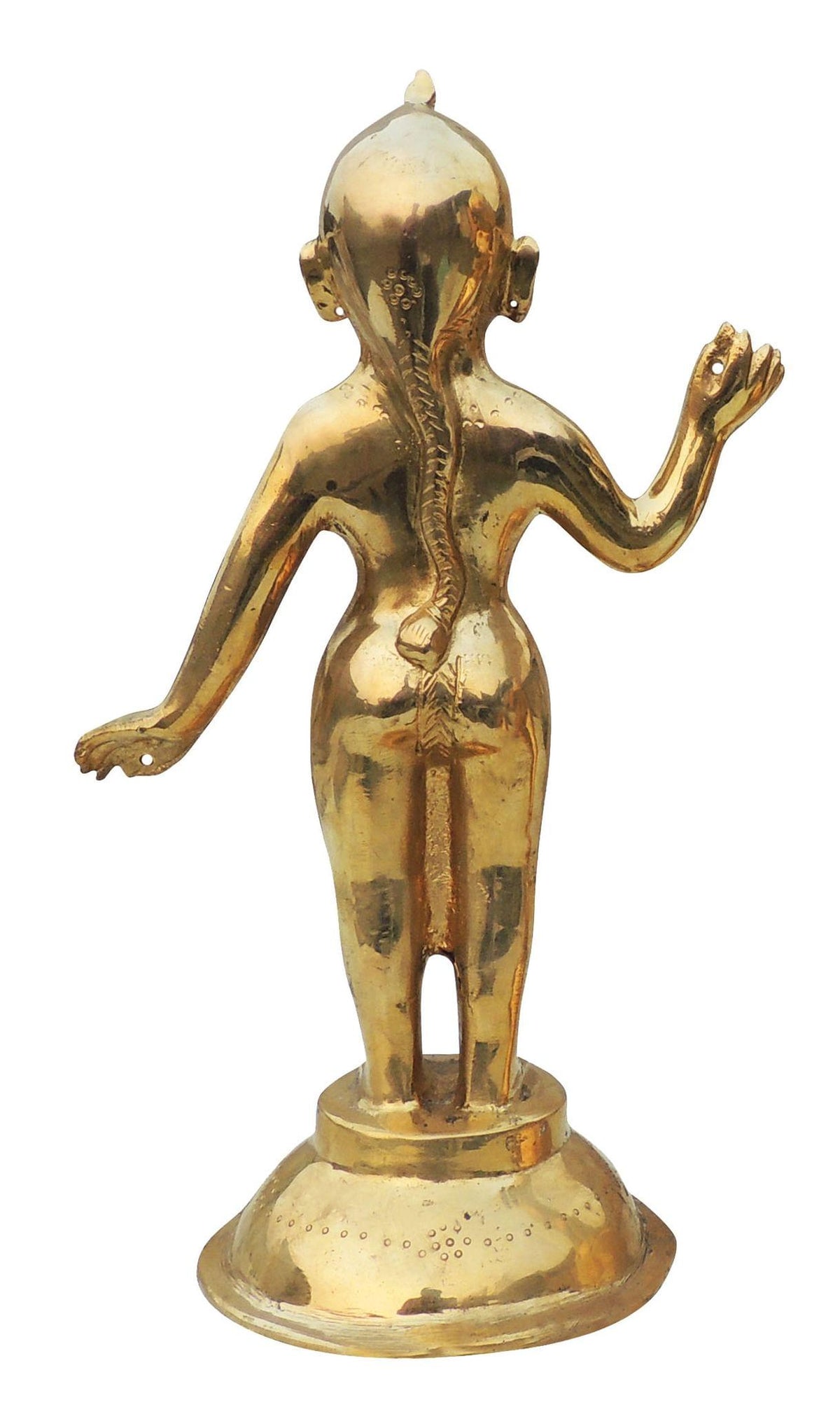 Brass Showpiece Radha God Idol Statue - 6.6*4.7*11.5 Inch (BS1236 R)