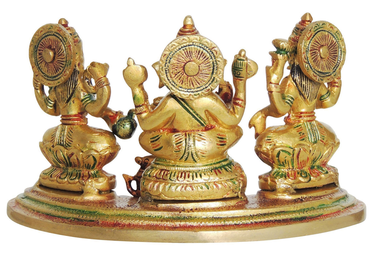 Laxmi Ganesh Saraswati Combine -6.3*2.2*4.2 Inch (BS1247 B)