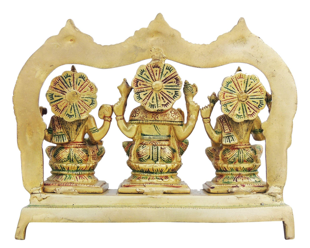 Brass Showpiece LGS God Idol Statue - 9.5*3.5*9 Inch (BS1247 E)