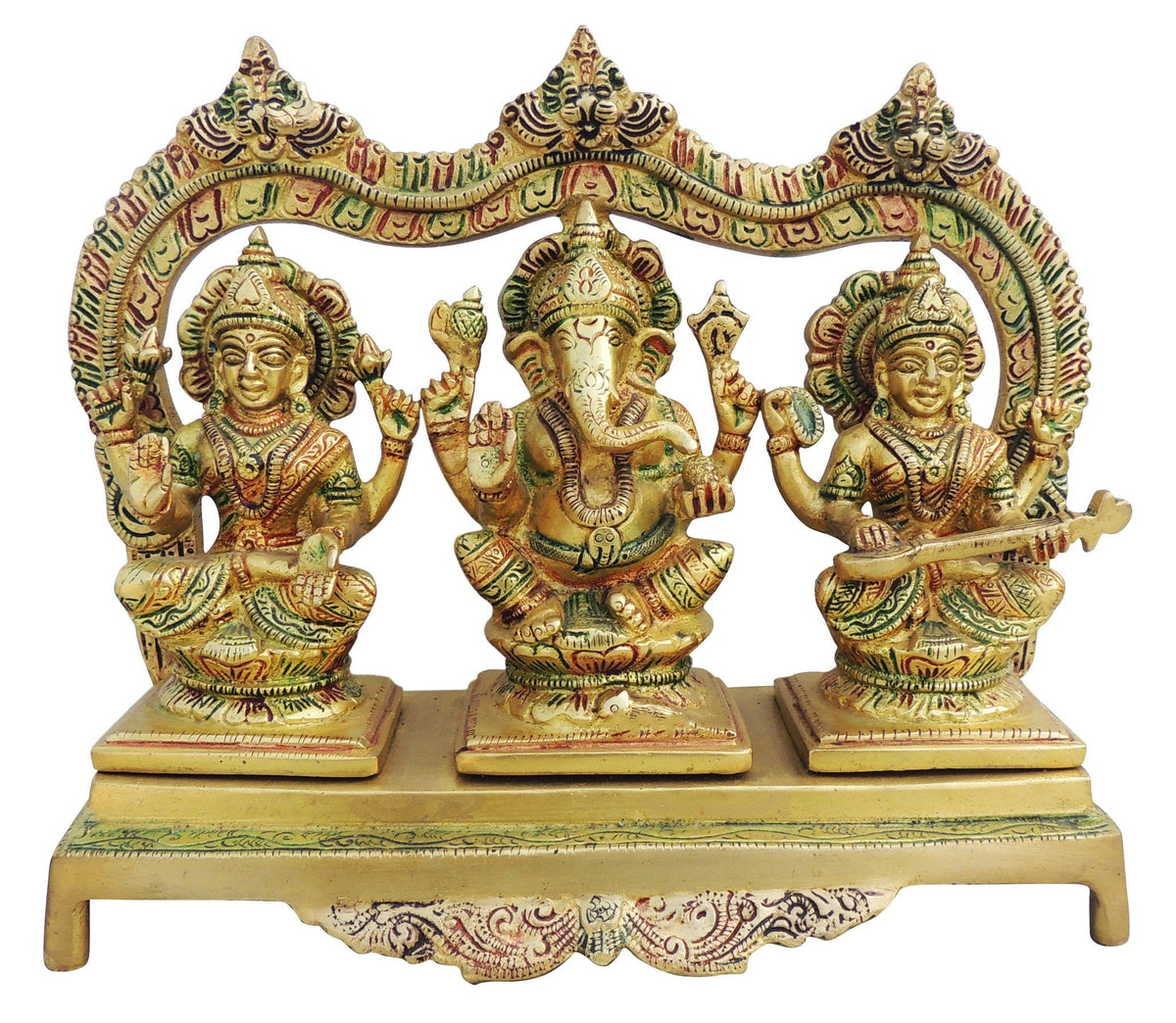 Brass Showpiece LGS God Idol Statue - 9.5*3.5*9 Inch (BS1247 E)