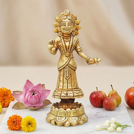 Brass Showpiece Radha Ji Statue - 2.5*2*5 inch (BS1263 R)
