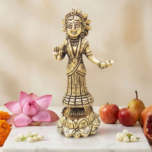 Brass Showpiece Radha Statue - 2.5*2*5 inch (BS1264 R)