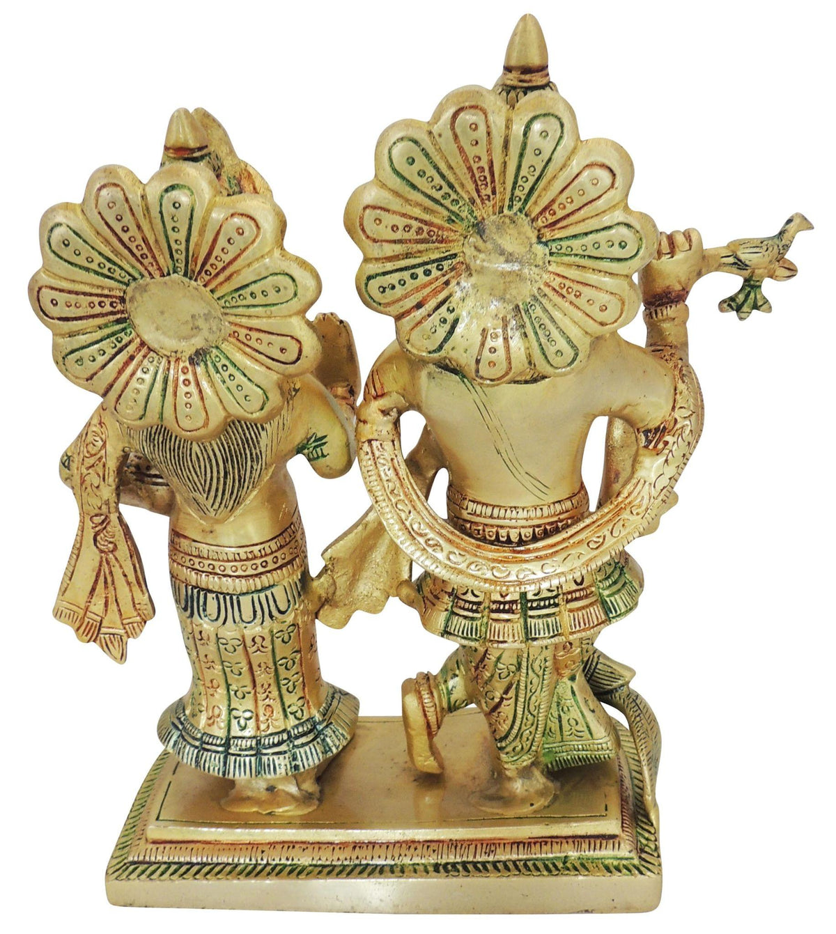 Brass Showpiece Radha Krishan Statue  - 7.5*3.5*9 inch (BS1274 C)
