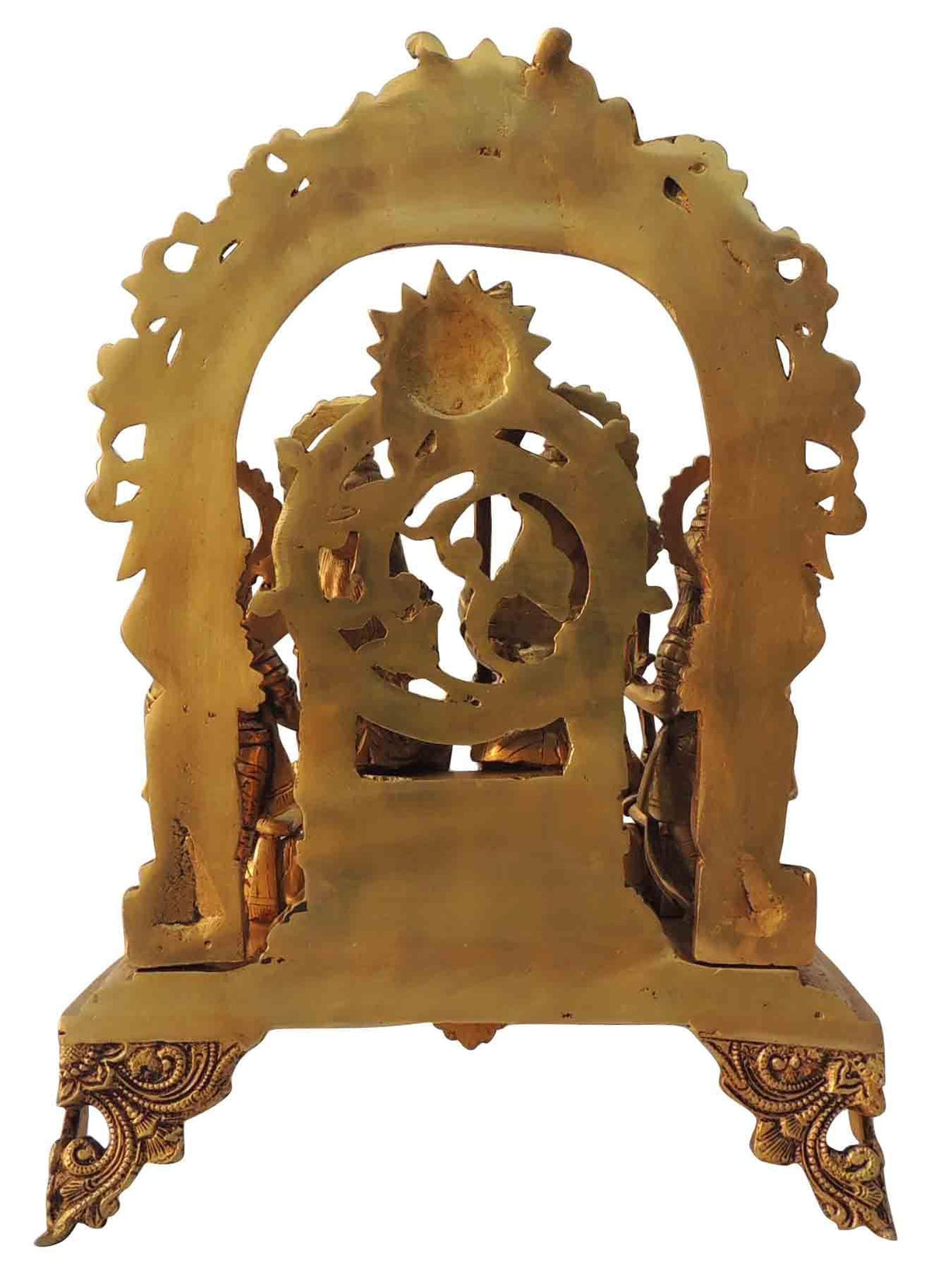 Brass Ram Darbar idol statue - 10.5*7*16.5 Inch (BS131 I)