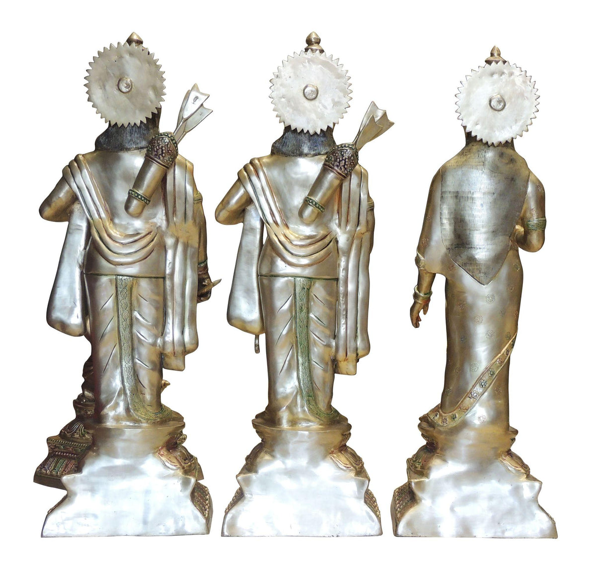Brass Showpiece Ram Ji Statue - 6*3*11 Inch (BS1358 C)