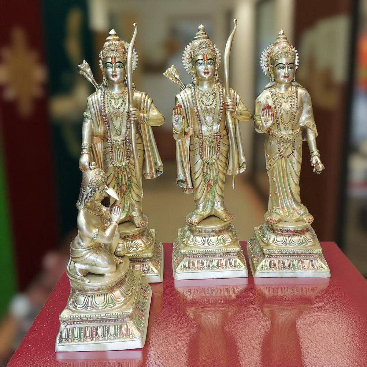 Brass Showpiece Ram Ji Statue - 6*3*11 Inch (BS1358 C)