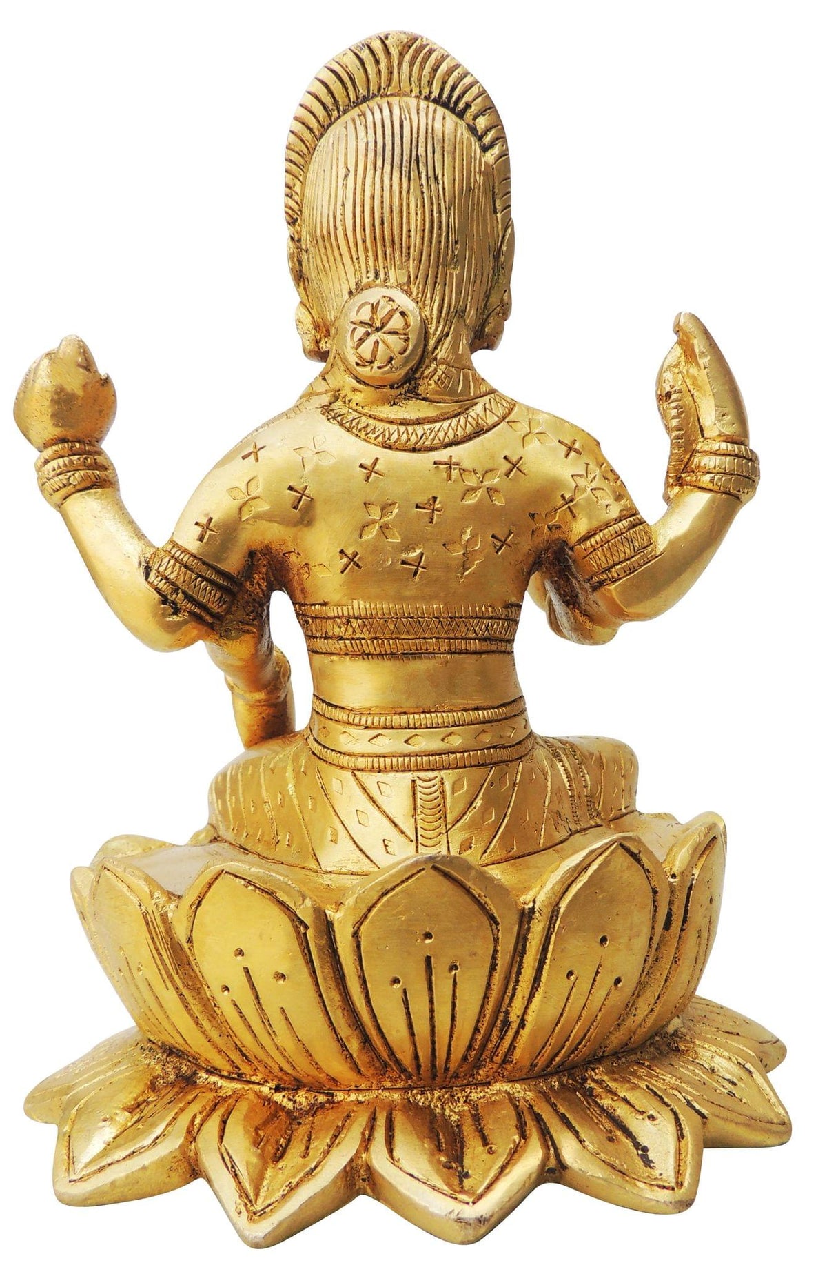 Brass Showpiece Laxmi Ji Statue  - 5*4*6.5 Inch (BS1324 C)