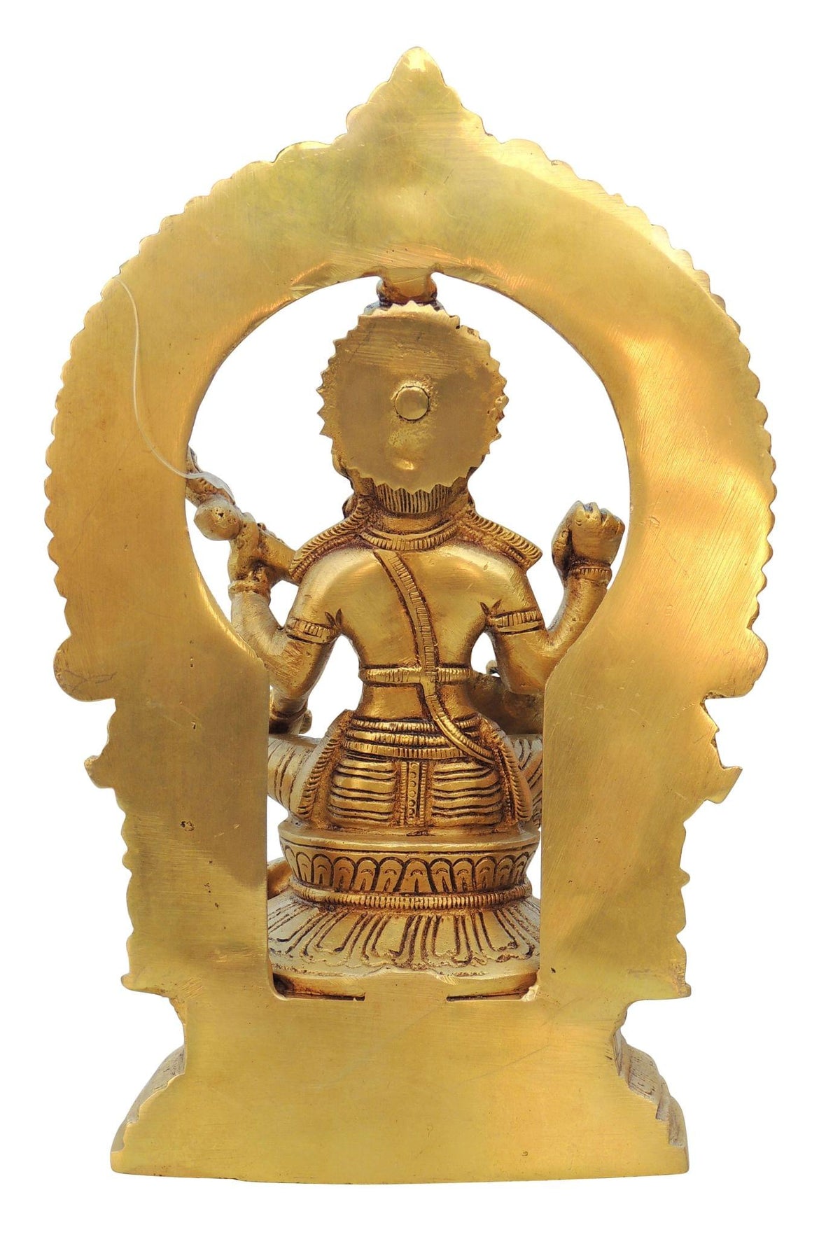 Brass Showpiece Saraswati Ji God Idol Statue - 6.2*3.5*9.6 Inch (BS1325 S)