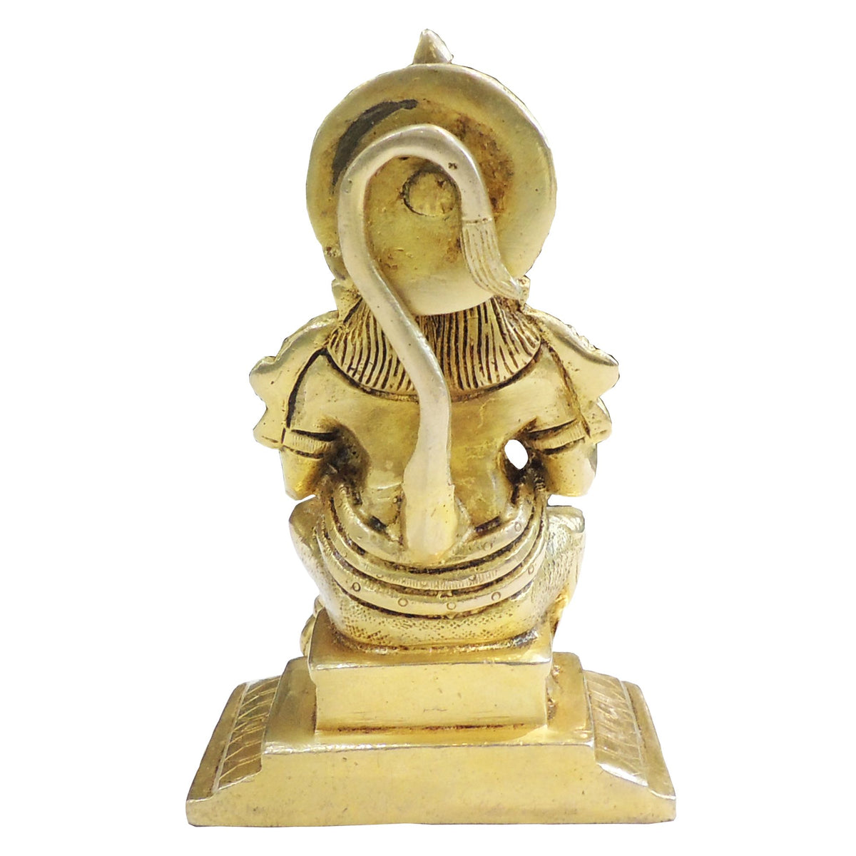 Brass Hanuman Ji Idol Statue for Home Temple, Small Size - 3.7*3*6 Inch (BS1333 H)
