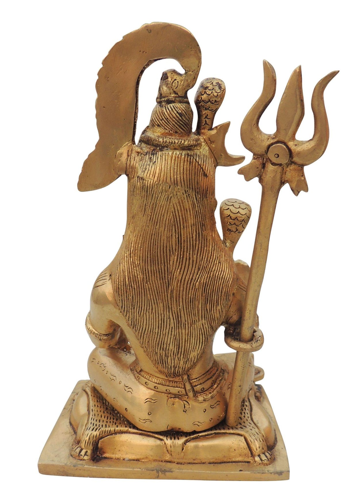 Brass Showpiece Shiv Ji Idol - 5.2*4*8.2 Inch (BS1341 C)