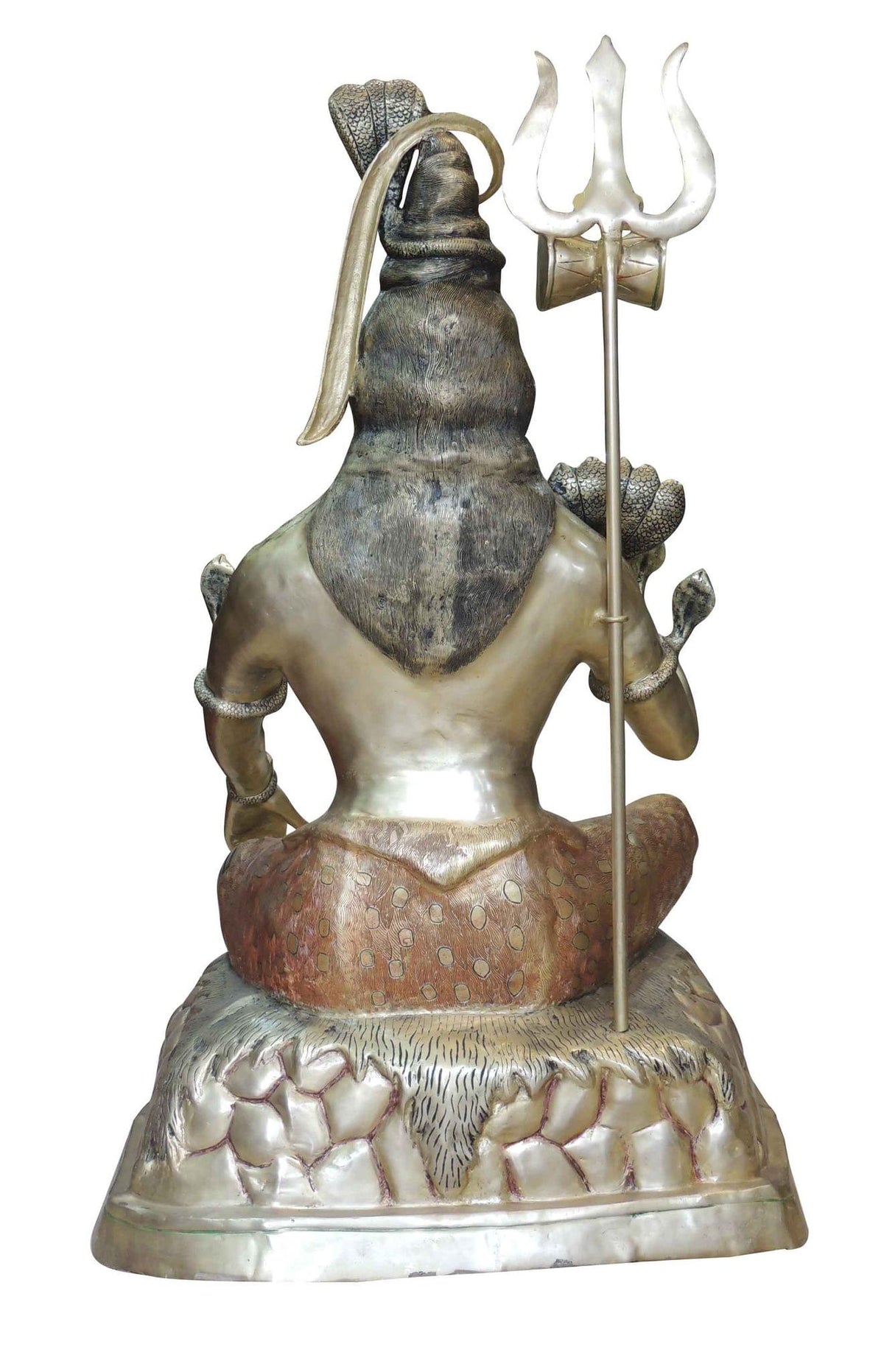 Brass Shiv ji Idol Statue - 33*35*54.5 Inch (BS1350 A)