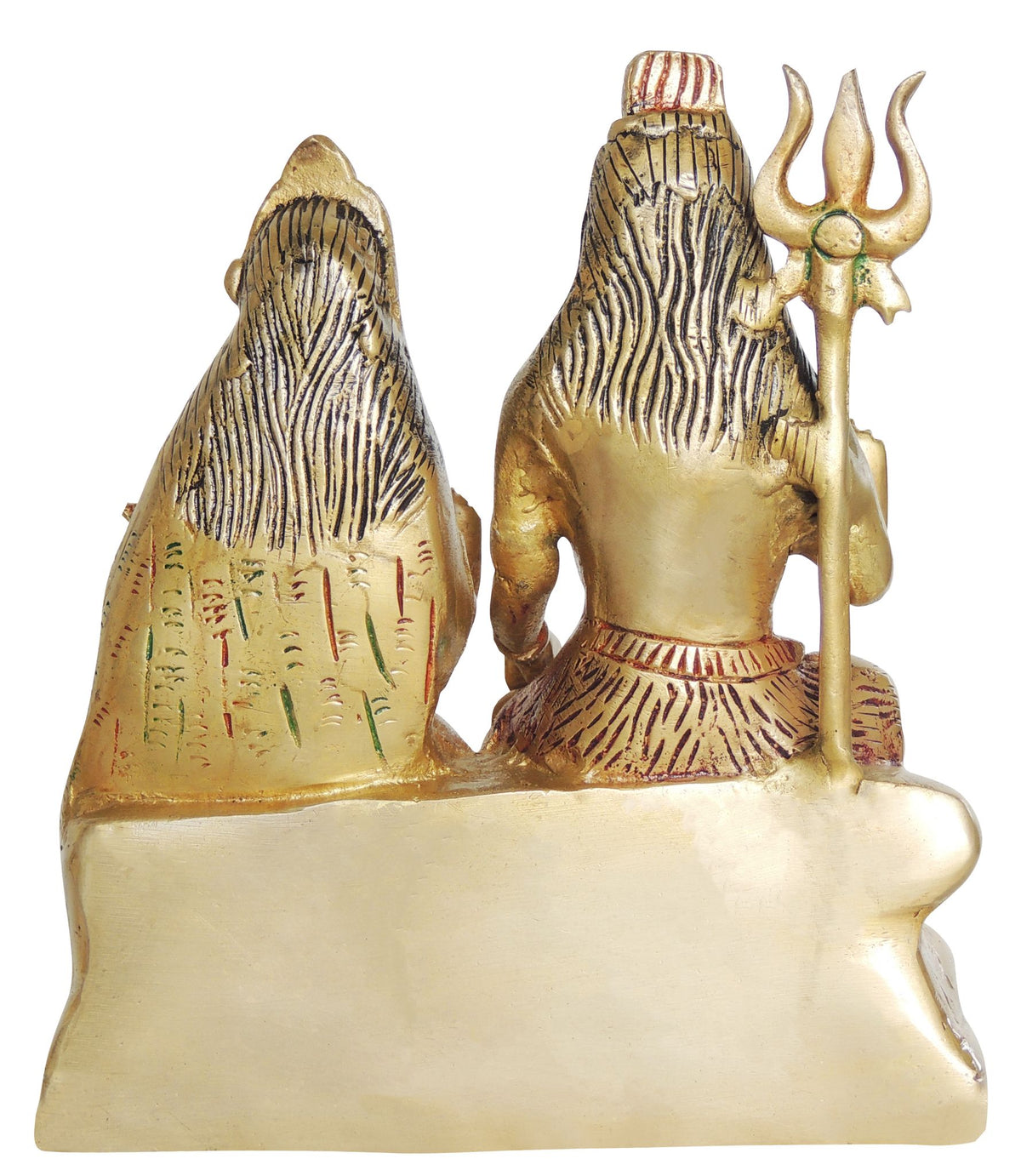 Brass Showpiece Shiv Parivar God Idol Statue - 7*3*8.5 Inch (BS1353 D)
