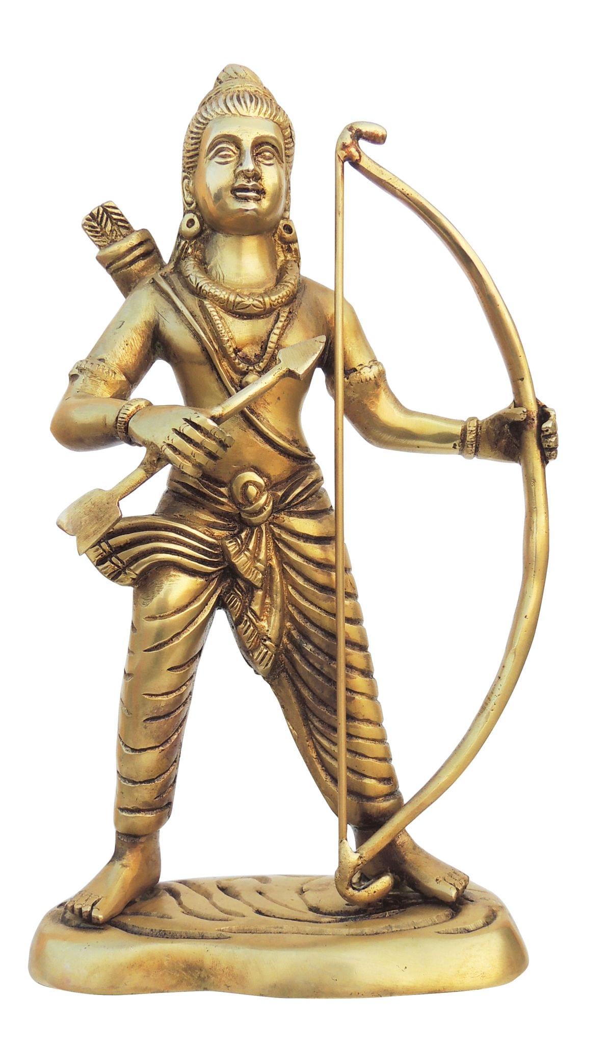 Brass Showpiece Ramdarbar Idol - 4.5*2.5*4.5 Inch (BS1057 E)