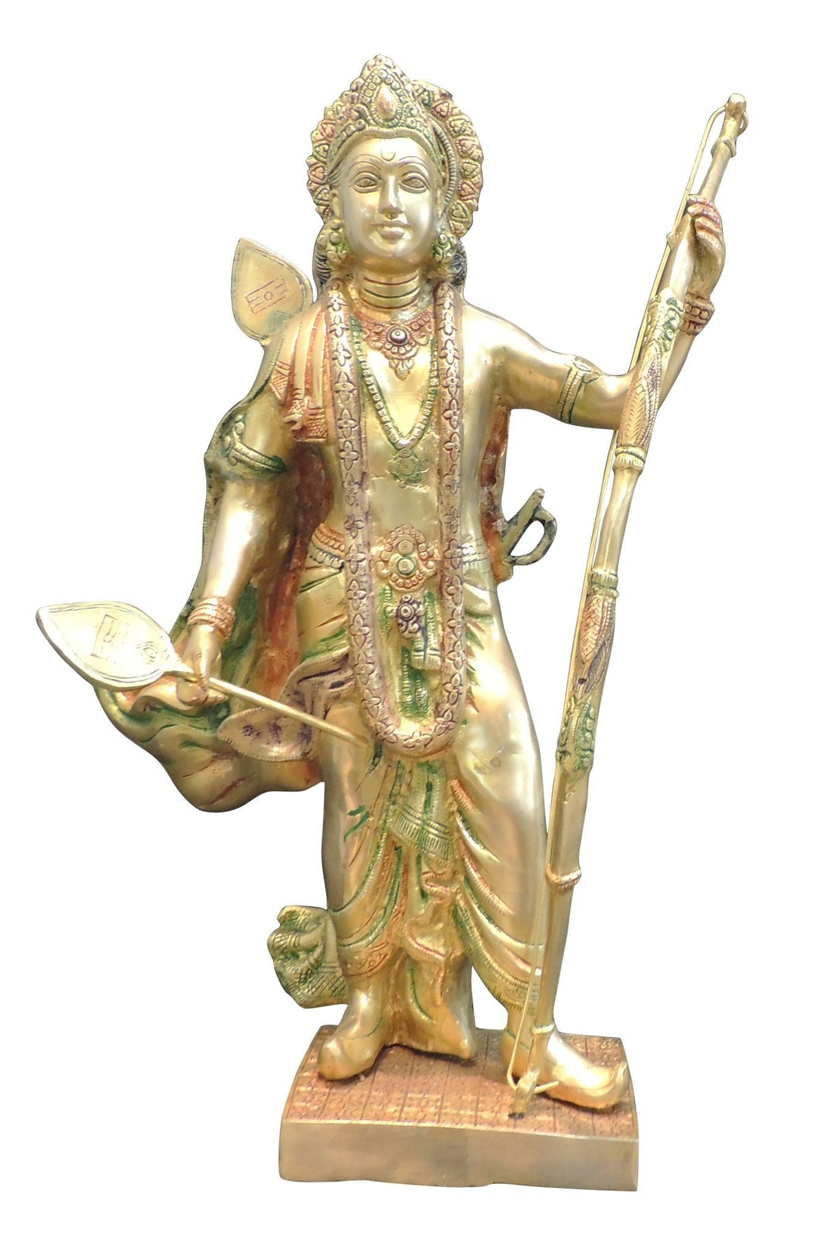 Brass Showpiece Ramlala God Idol Statue - 4.5*4*13 Inch (BS1738 E)