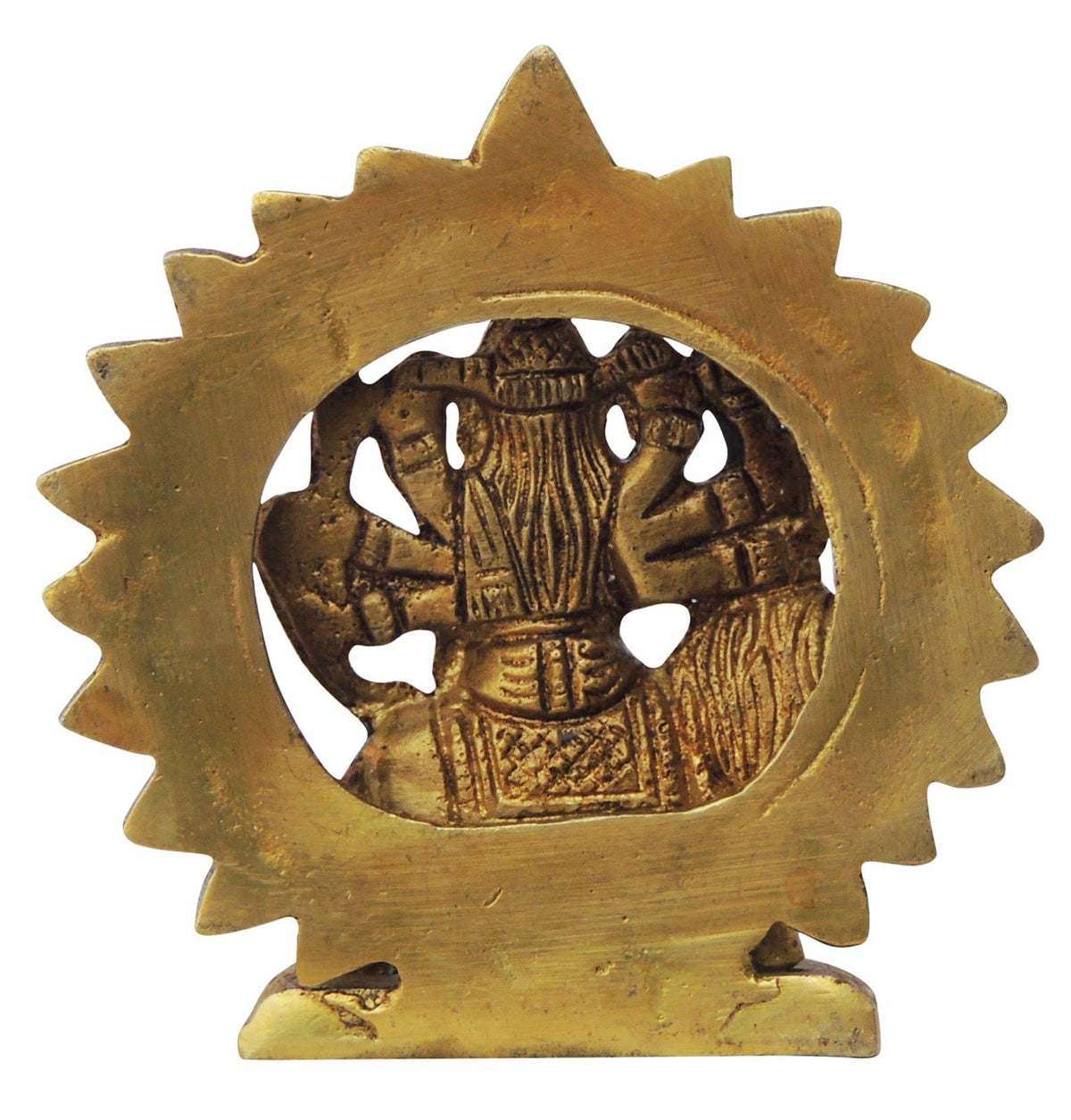 Brass Showpiece Durga Ji Statue - 3*1.5*3 Inch (BS1384 C)
