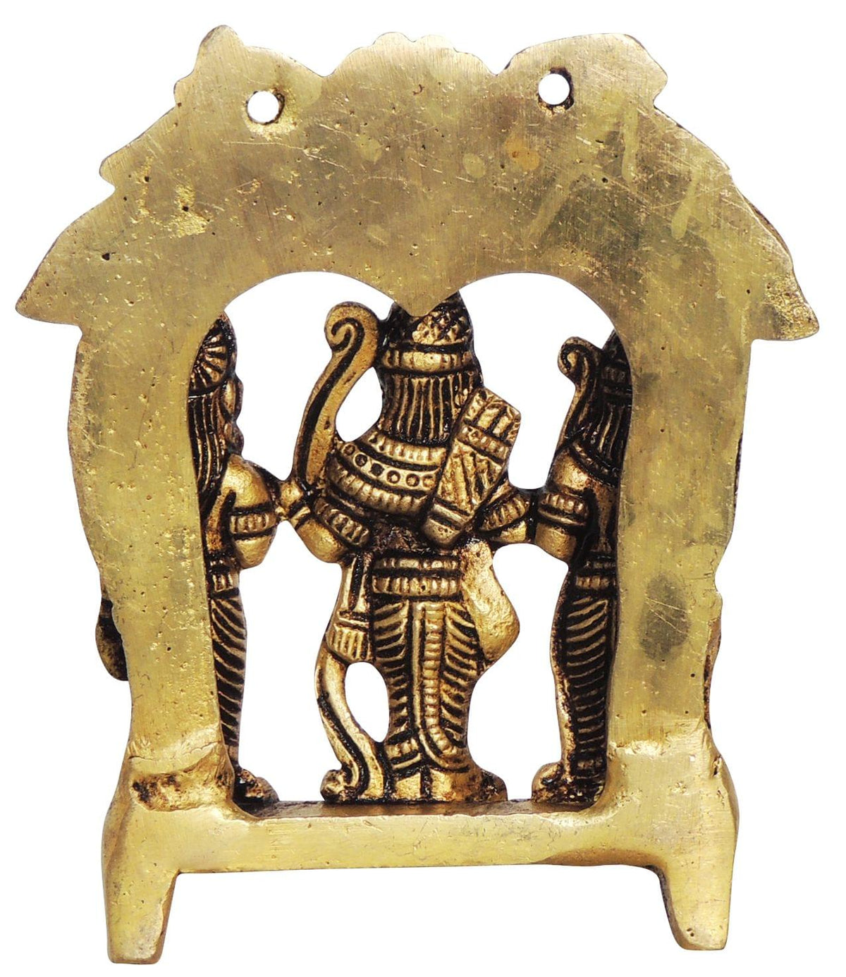 Brass Showpiece Ram Darbar God Idol Statue - 4.6*2.6*5.5 Inch (BS1394 F)