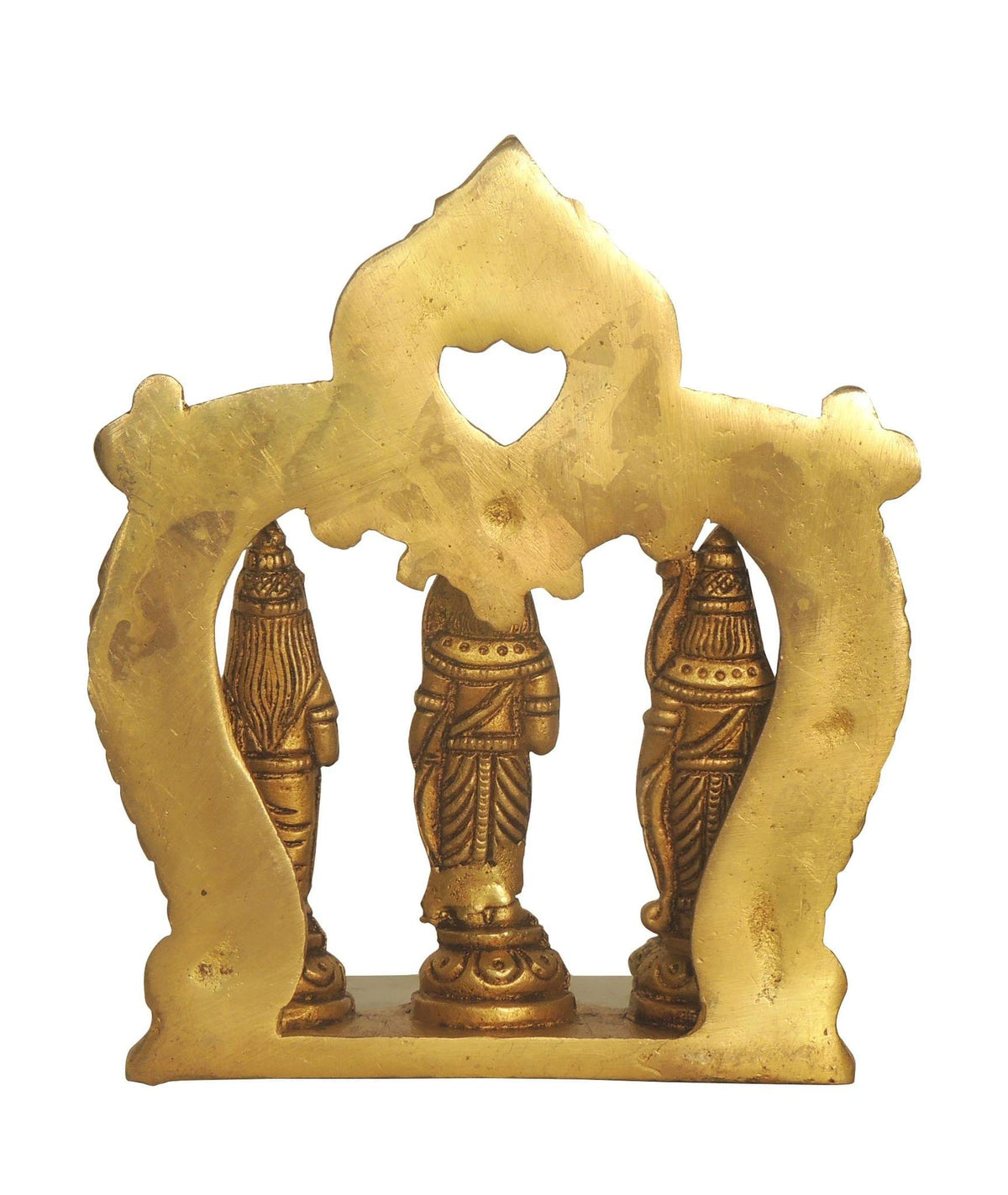 Brass Showpiece Ram Darbar God Idol Statue - 7.5*2.5*7.5 Inch (BS1394 I)