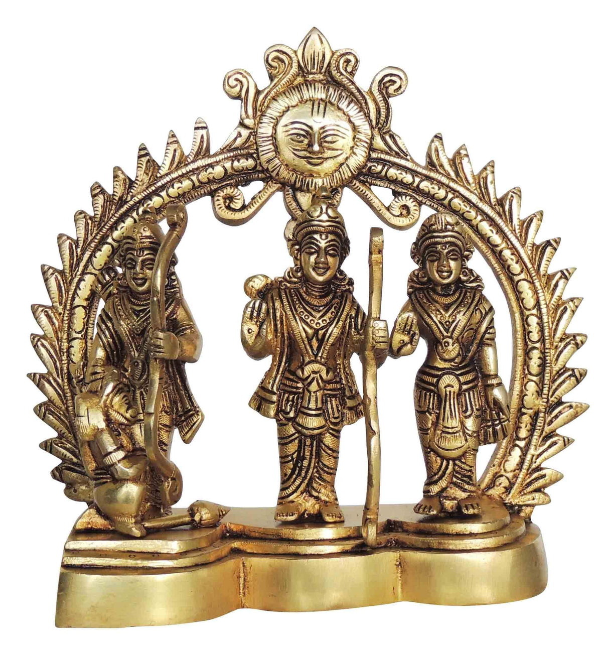 Brass Showpiece Ram Darbar God Idol Statue (BS1380 D)