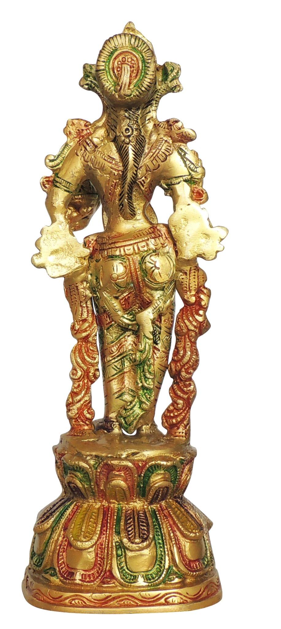 Brass Showpiece Radha Ji God Idol Statue - 4*3.2*11 Inch (BS1409 R)