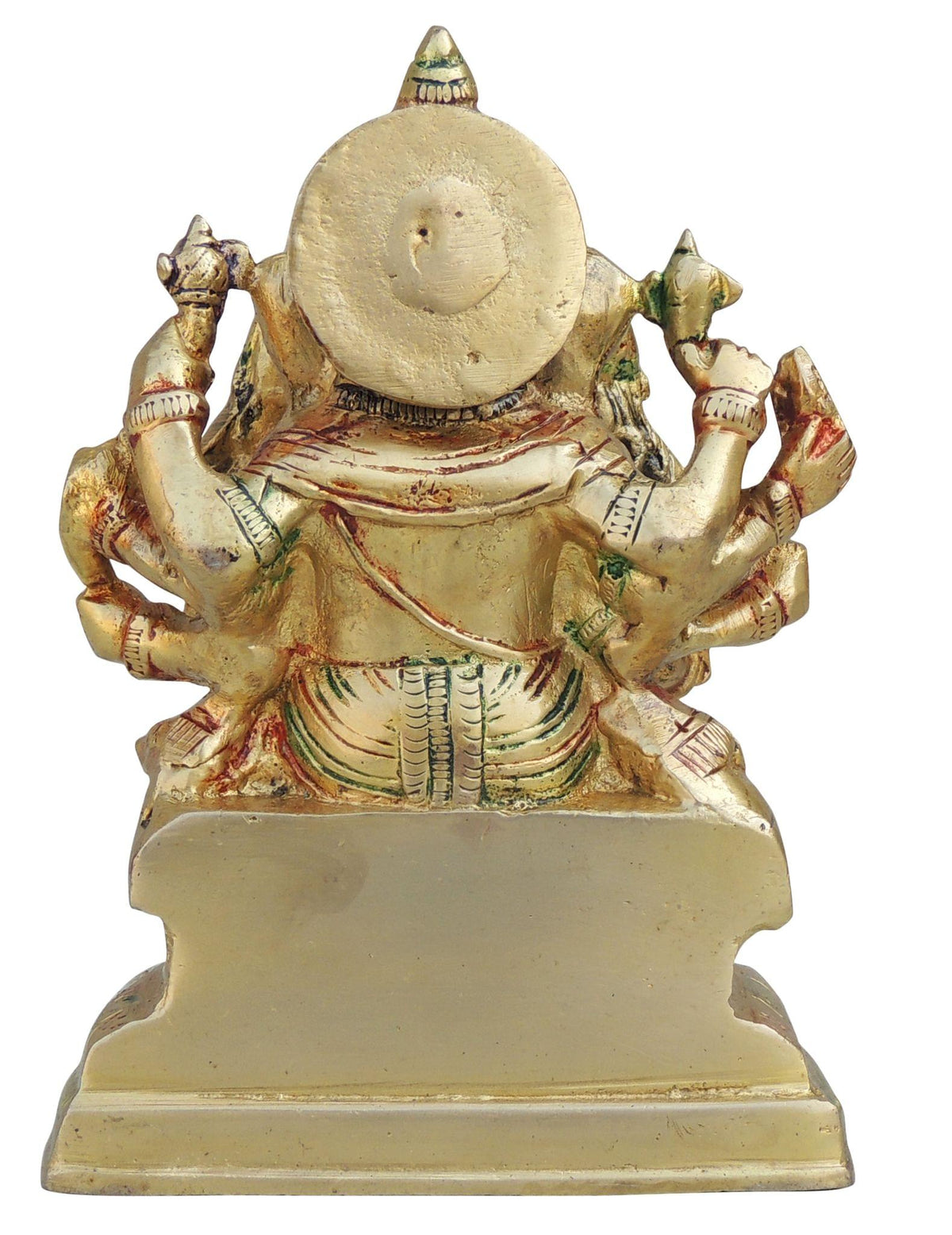 Brass Showpiece Ganesh Ji God Idol Statue - 4*2*5 Inch (BS1434 D)