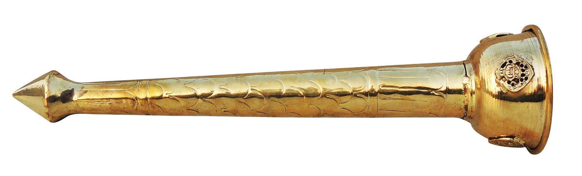 Brass Showpiece Mashal - 4.2*4.2*15 Inch (BS1435 E)