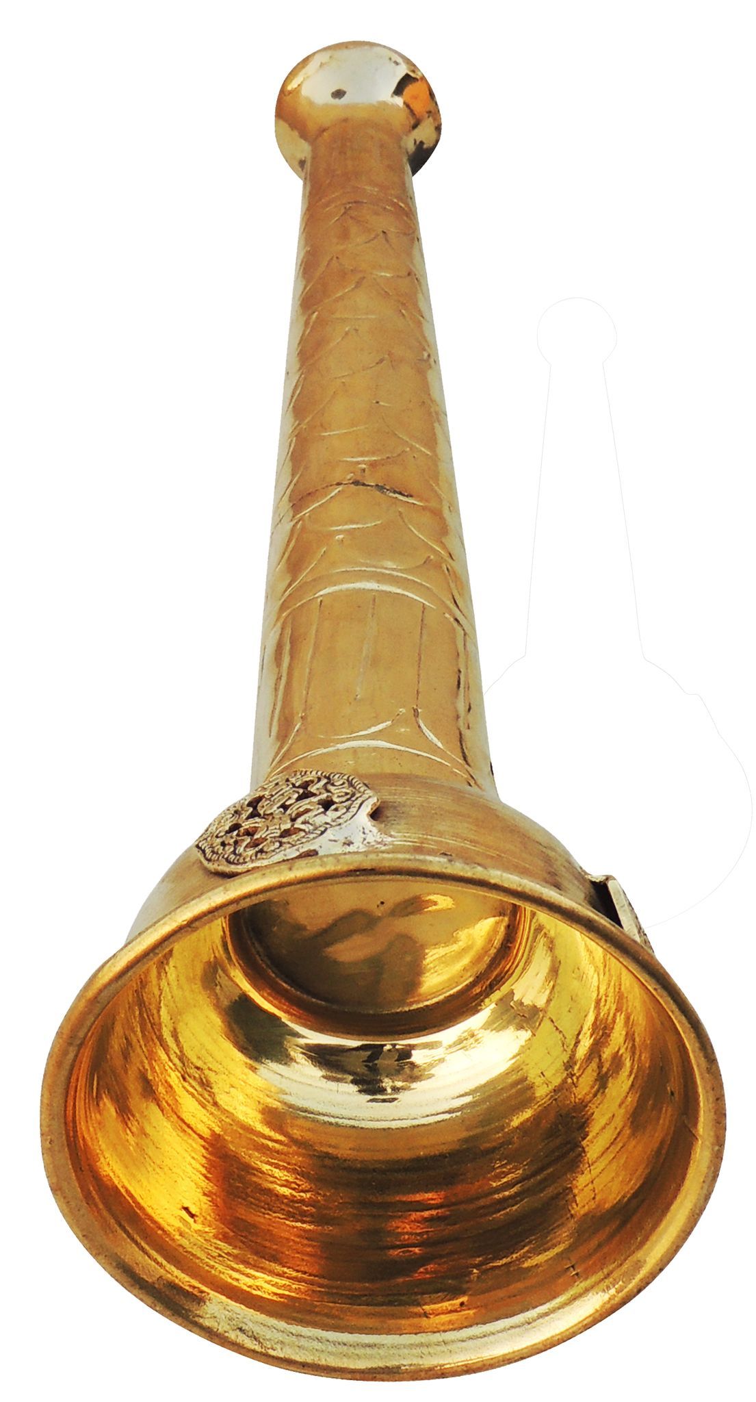 Brass Showpiece Mashal - 5.5*5.5*18 Inch (BS1435 F)