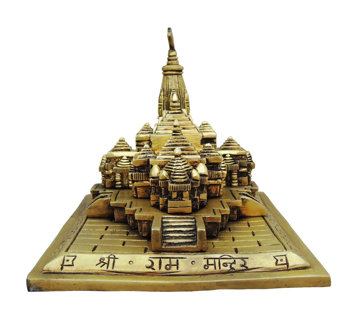Brass Showpiece Ram Darbar God Idol Statue - 2.6*1.5*4 Inch (BS1394 A)