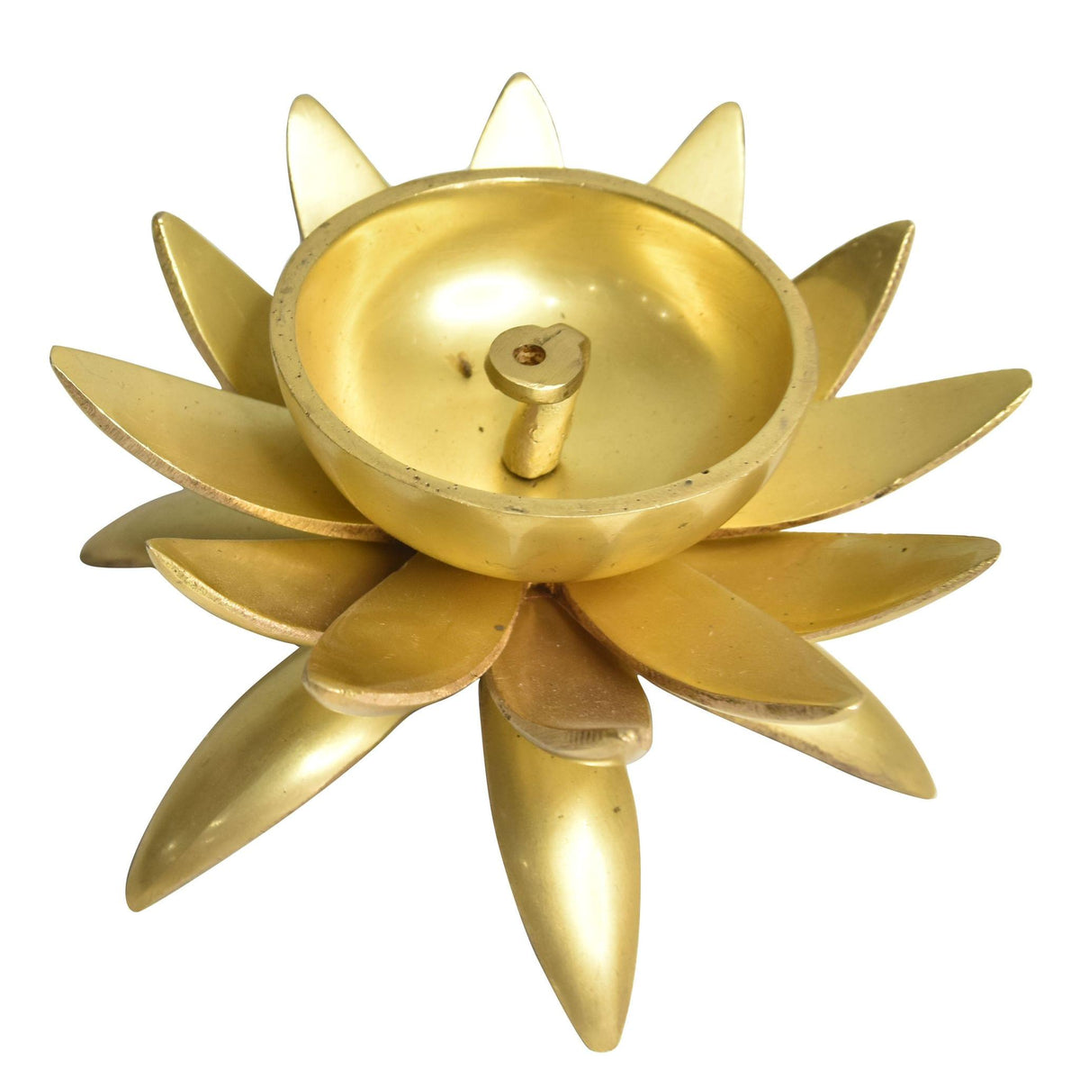 Brass Table Decor Kamal Deepak, Oil Lamp - 5.5*5.5*3 Inch (BS1503 A)
