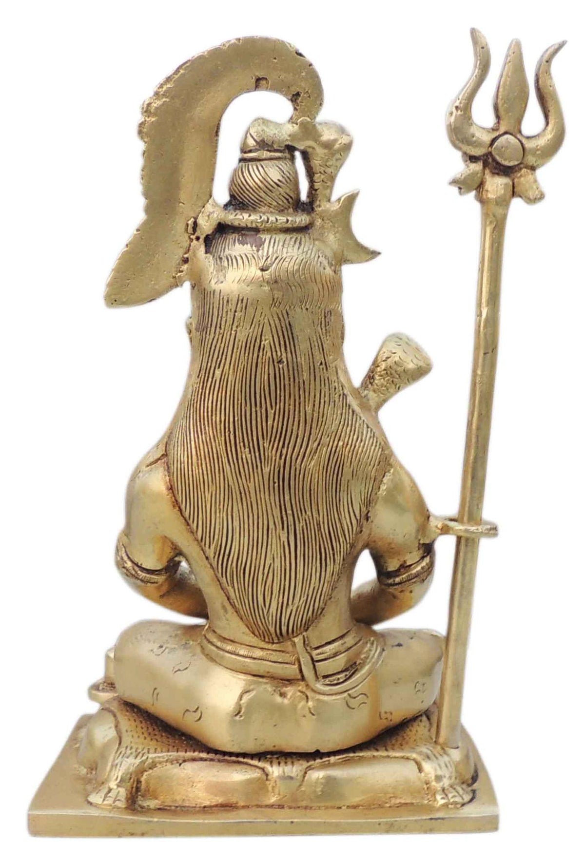 Brass Showpiece Shiv Ji God Idol Statue - 5*4*8.5 Inch (BS1529 G)