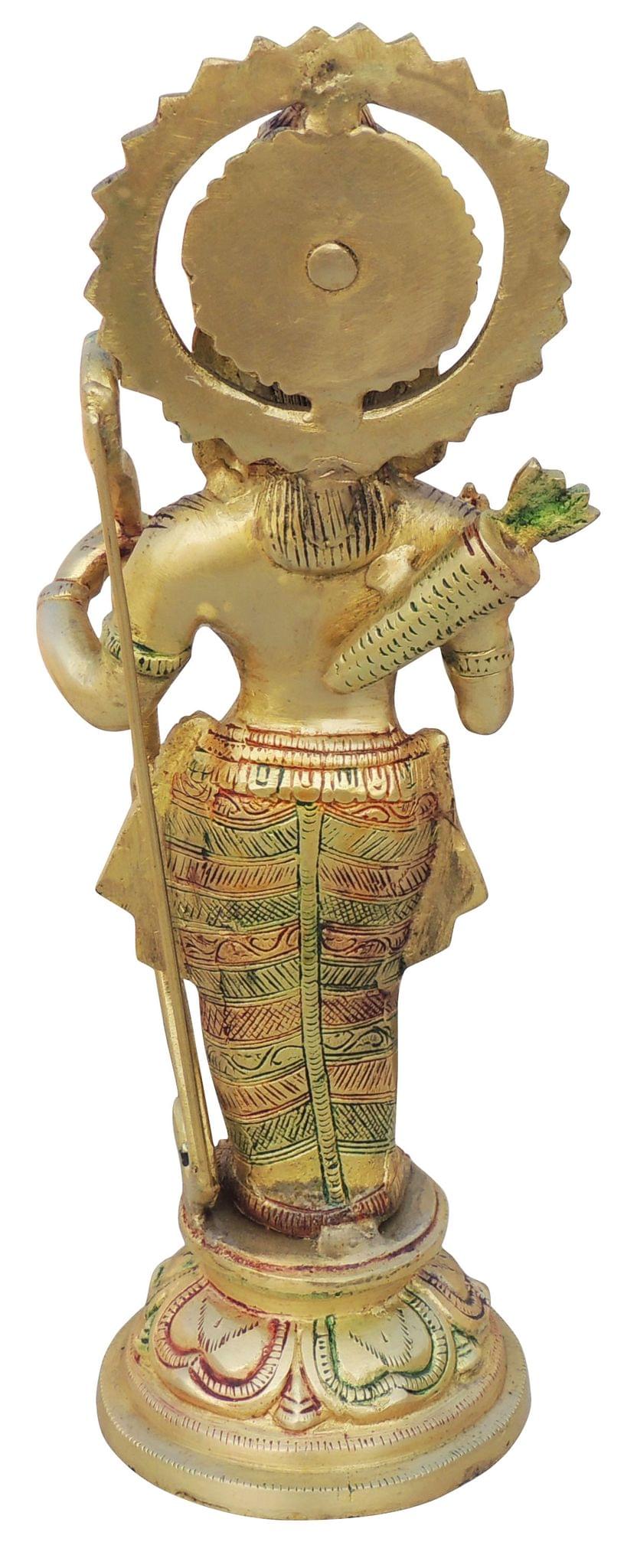 Brass Showpiece Ram Darbar God Idol Statue - 12.*8*18 Inch (BS131 R)