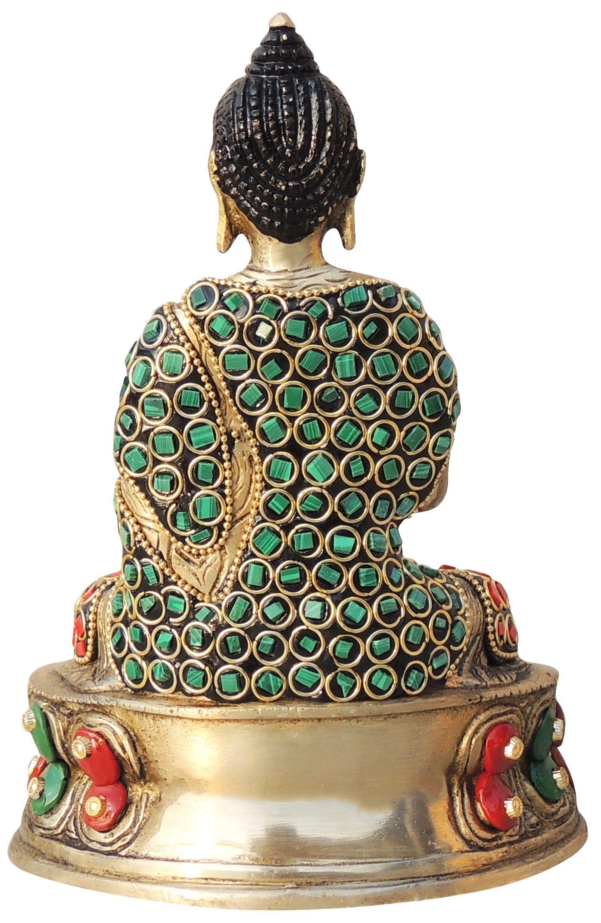 Brass Showpiece Buddha Ji God Idol Statue - 5.5*3.5*7.5 Inch (BS1547 C)