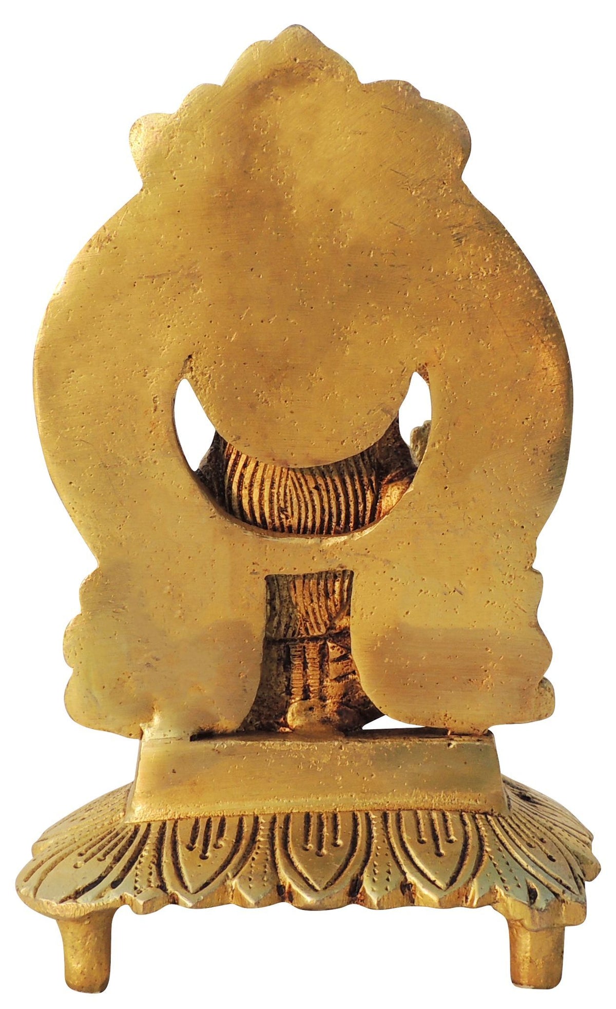 Brass Showpiece Laxmi On Chowki God Idol Statue - 4.5*3.5*7 Inch (BS1600 L)