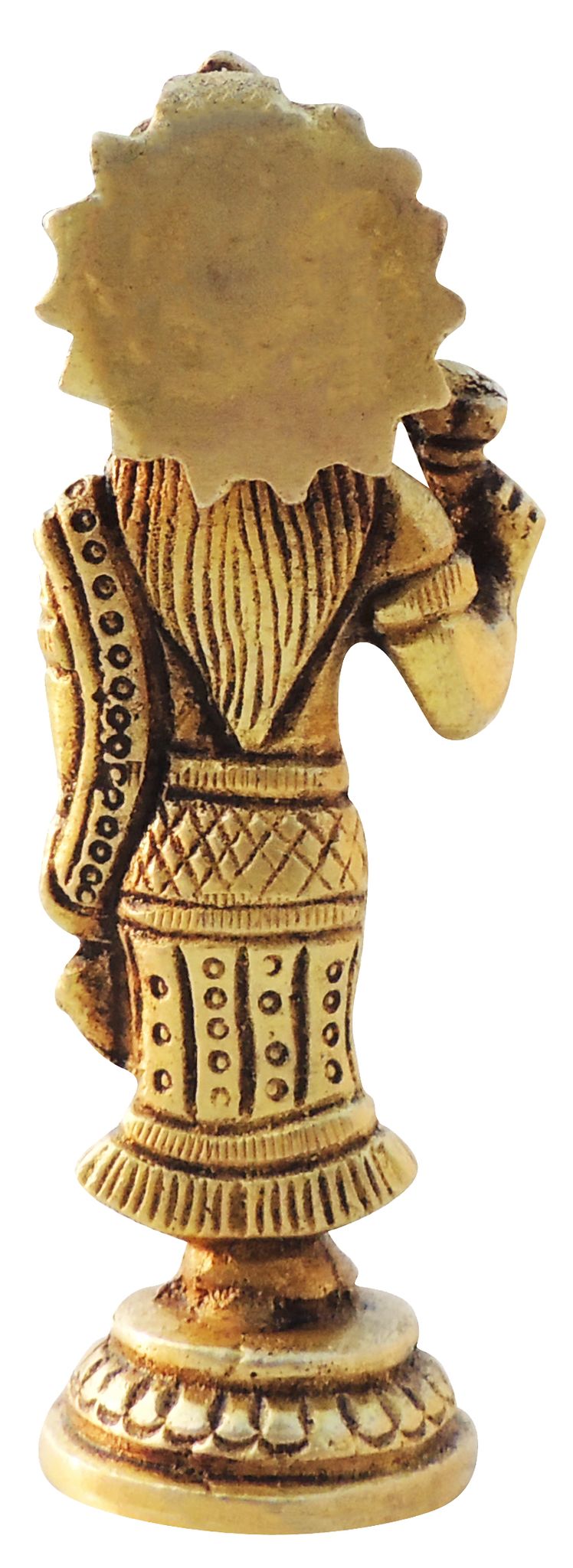 Brass Showpiece Radha God Idol Statue - 1.3*1*3.2 Inch (BS1672 R)