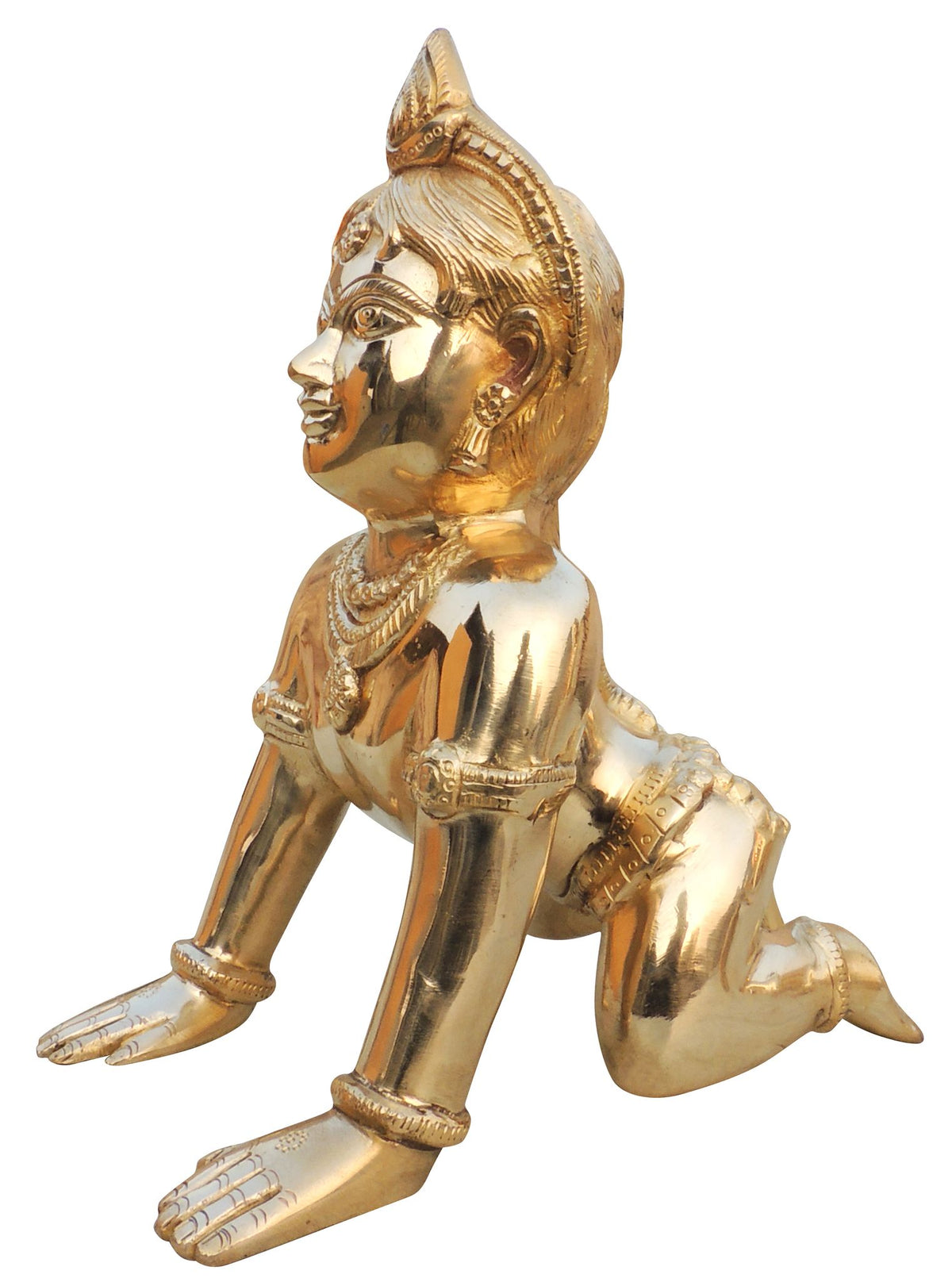 Brass Showpiece Radha Ji God Idol Statue - 6*11*12.2 Inch (BS1677 R)