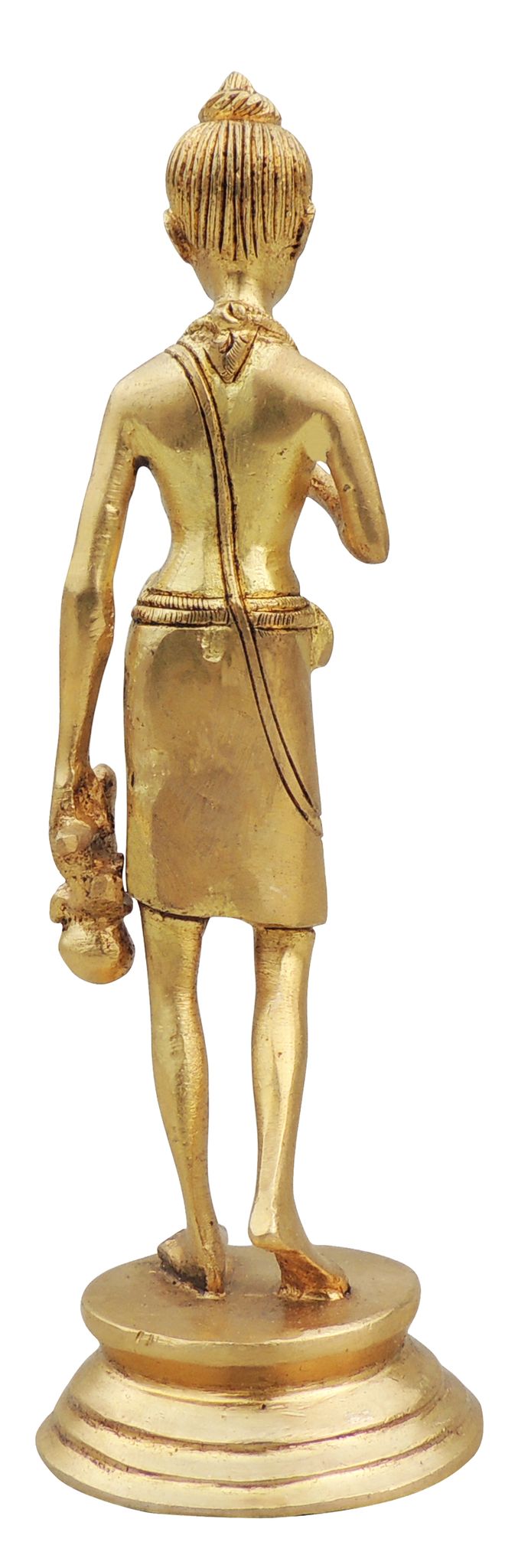 Brass Showpiece Neelkanth Varni God Idol Statue - 2.2*2.2*6.6 Inch (BS1694 C)