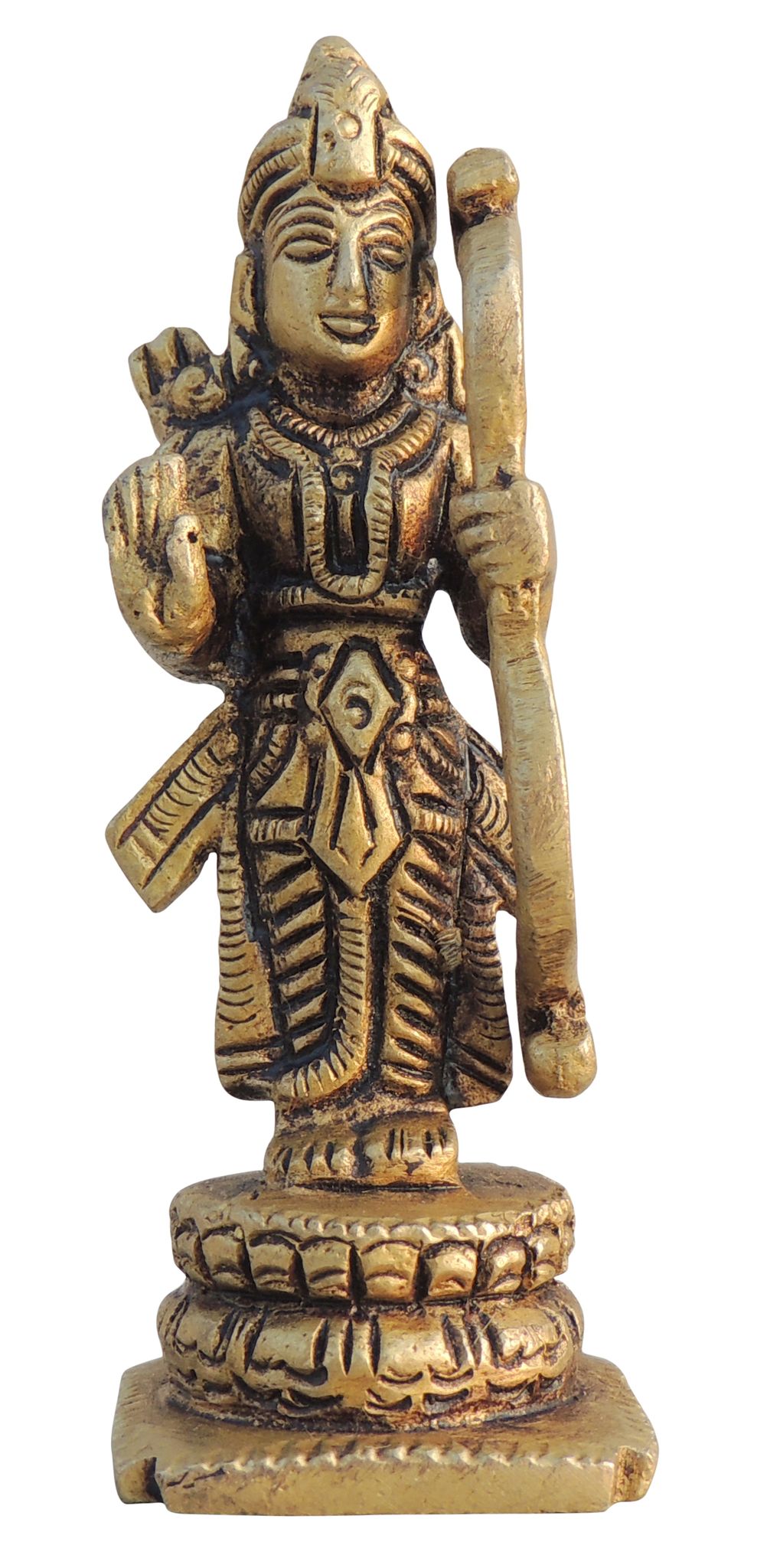 Brass Showpiece Ram Ji God Idol Statue - 15*5.5*24 Inch (BS1358 H)