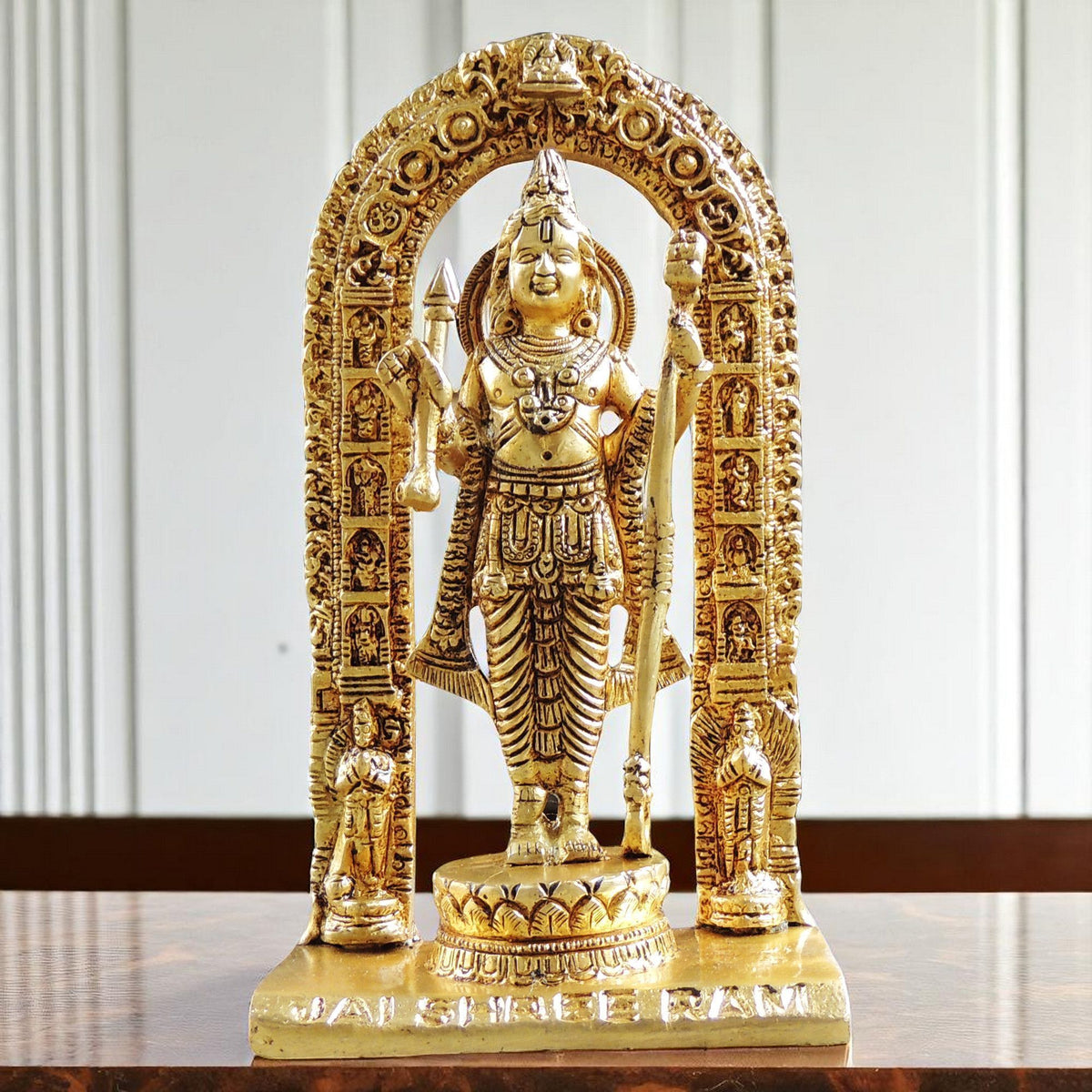 Brass Showpiece Ramlala God Idol Statue - 4*2.5*7 Inch (BS1717 F)